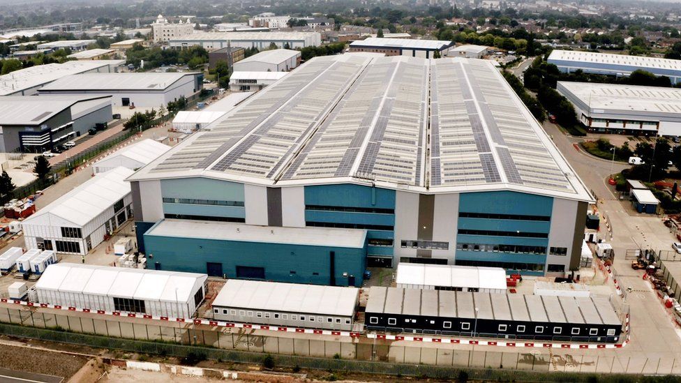 The Rosalind Franklin Laboratory site in Leamington Spa