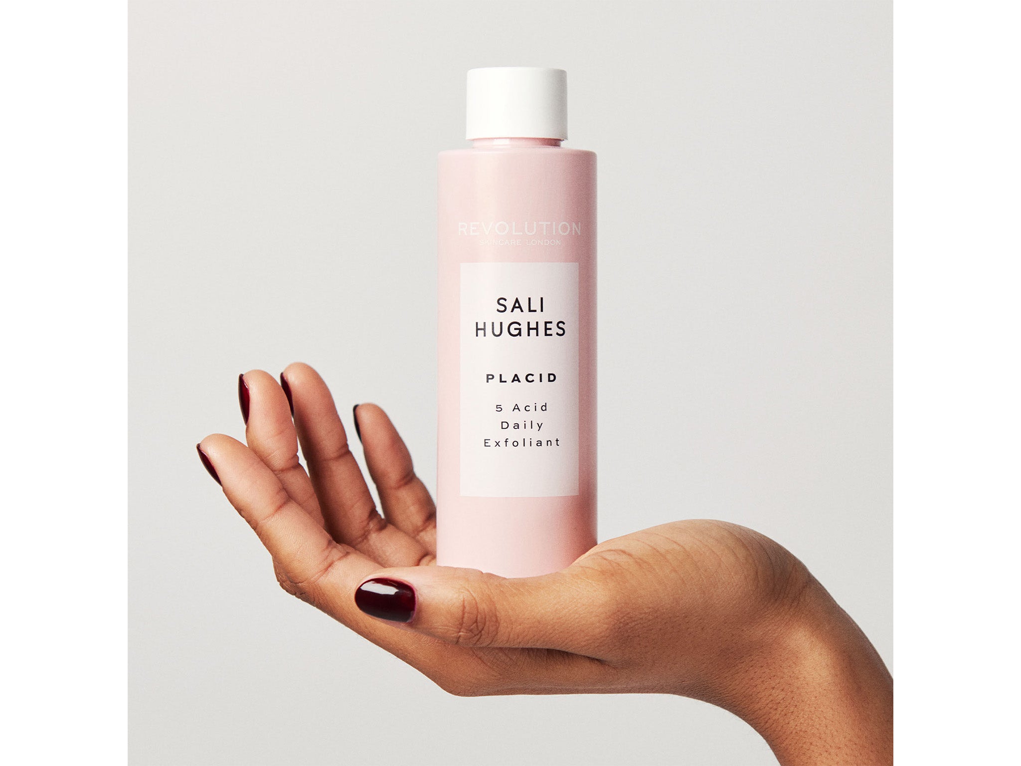 Revolution x Sali Hughes placid 5 acid daily exfoliant 