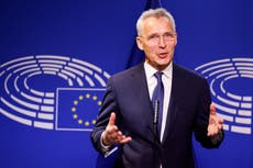 Nato would ‘warmly welcome’ Finland and Sweden joining alliance