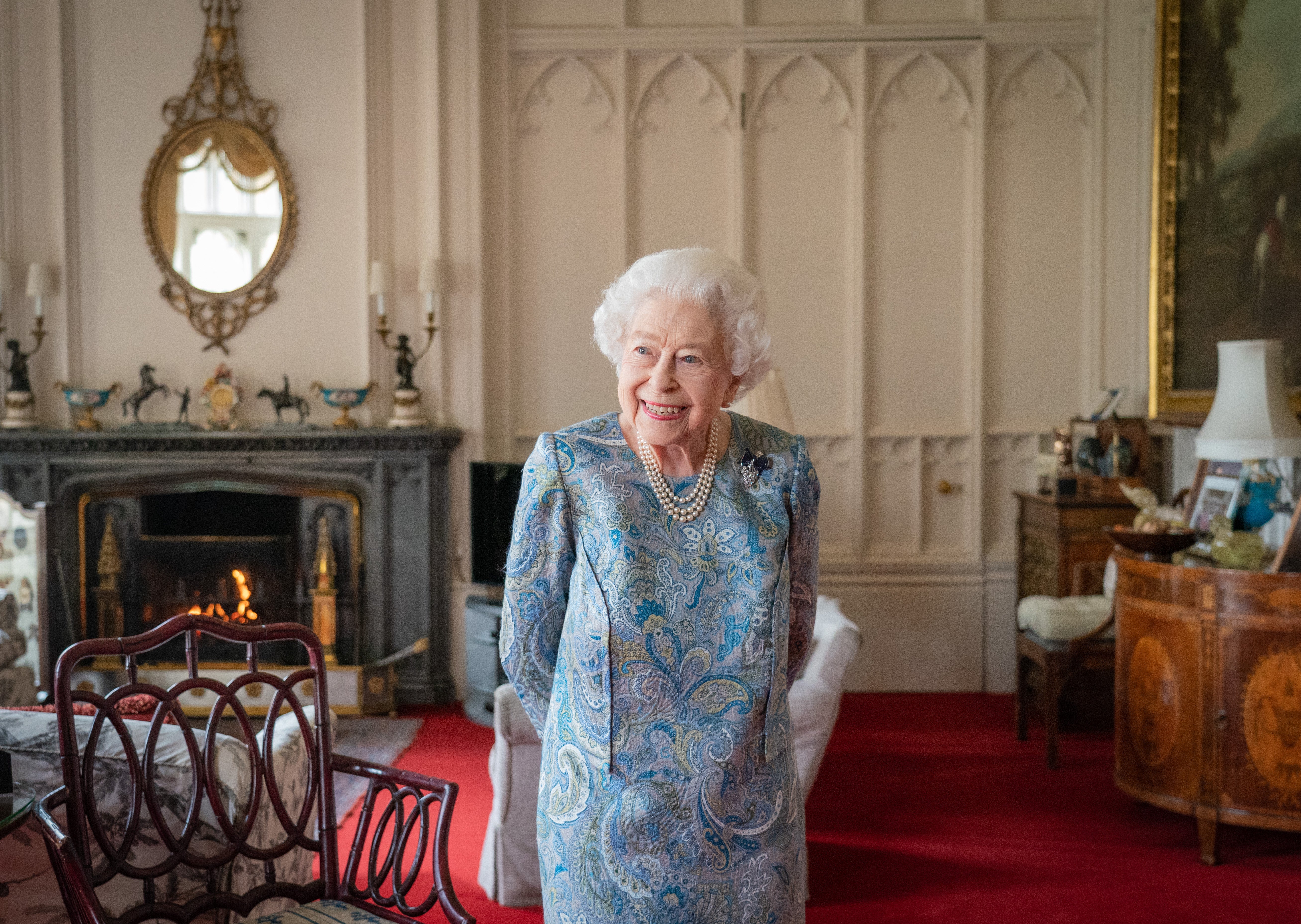 The Queen celebrated 70 years on the throne in February (Dominic Lipinski/PA)