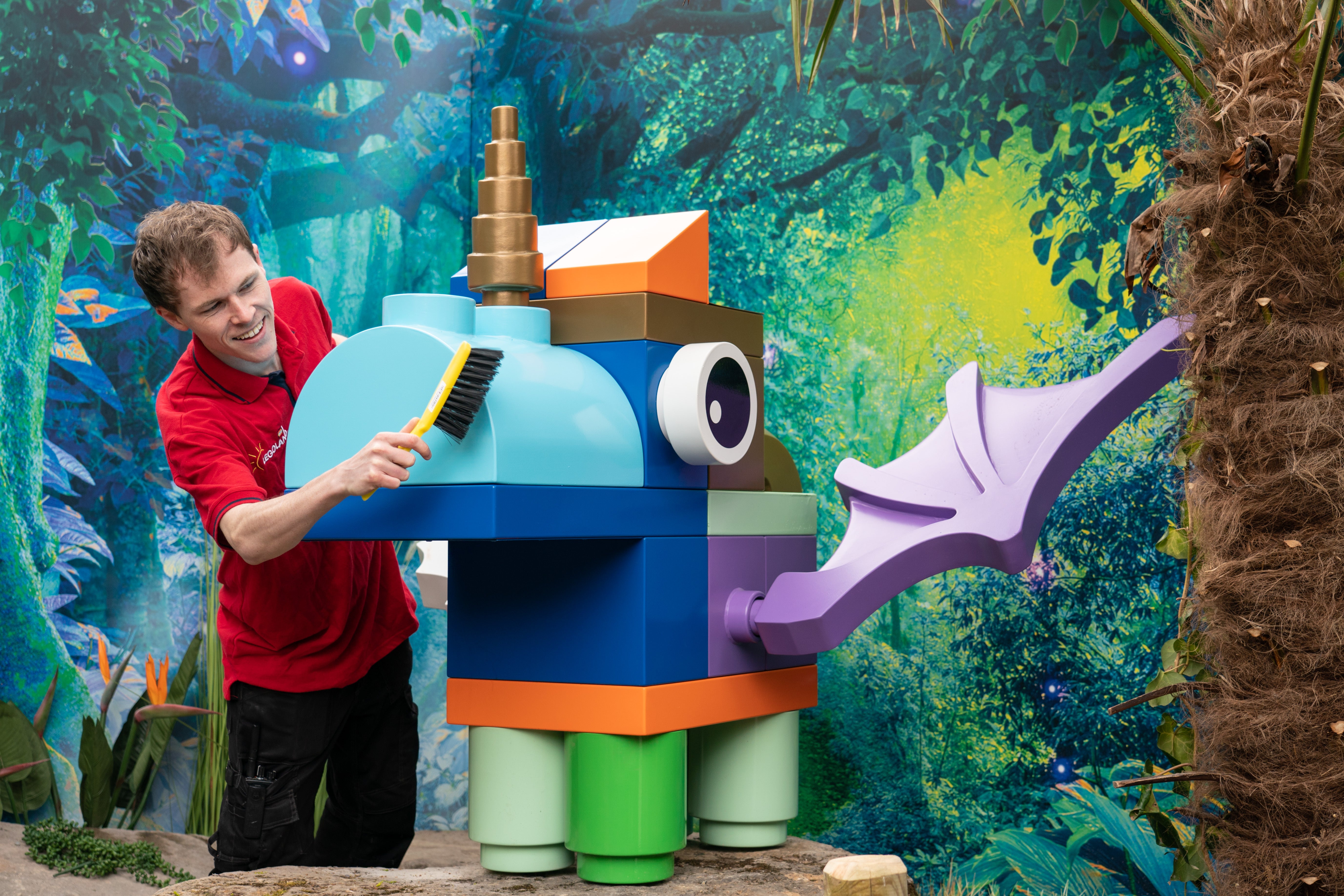 A magical forest experience has been unveiled at Legoland Windsor (Dominic Lipinski/PA)