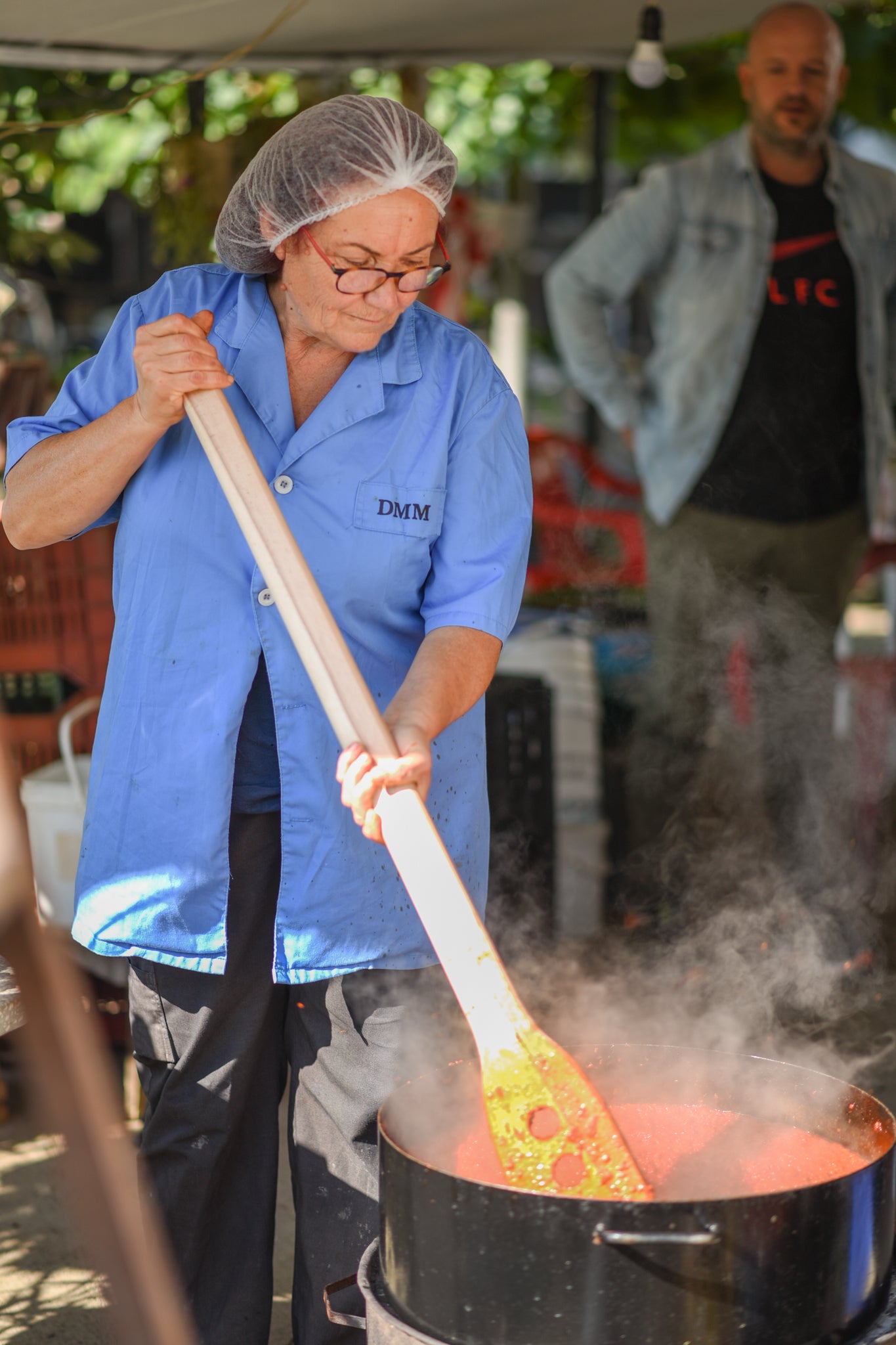 Only Baba Zivica knows their family’s secret recipe, and is in charge of the cooking stage of the process