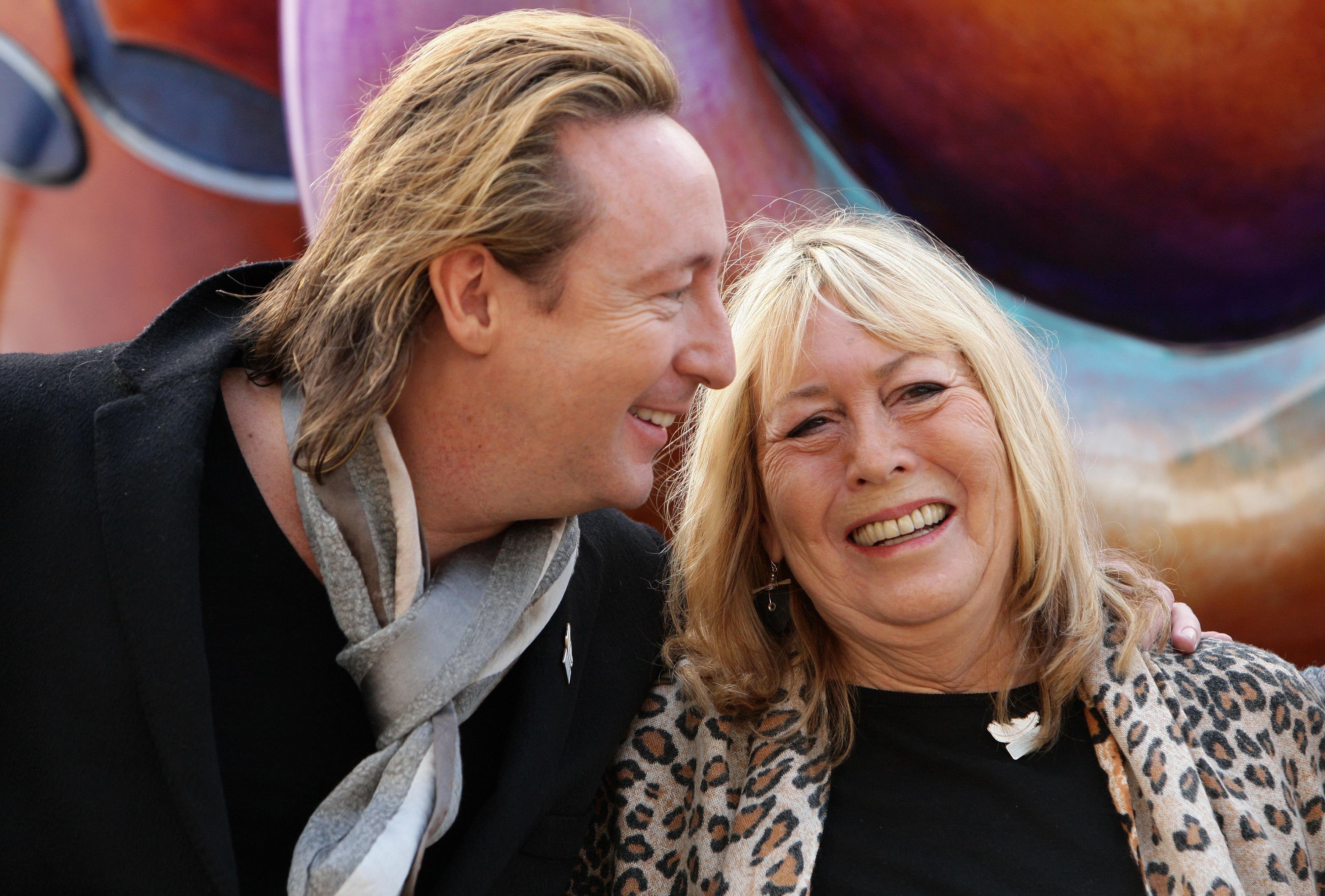 Julian and his late mother, Cynthia Lennon