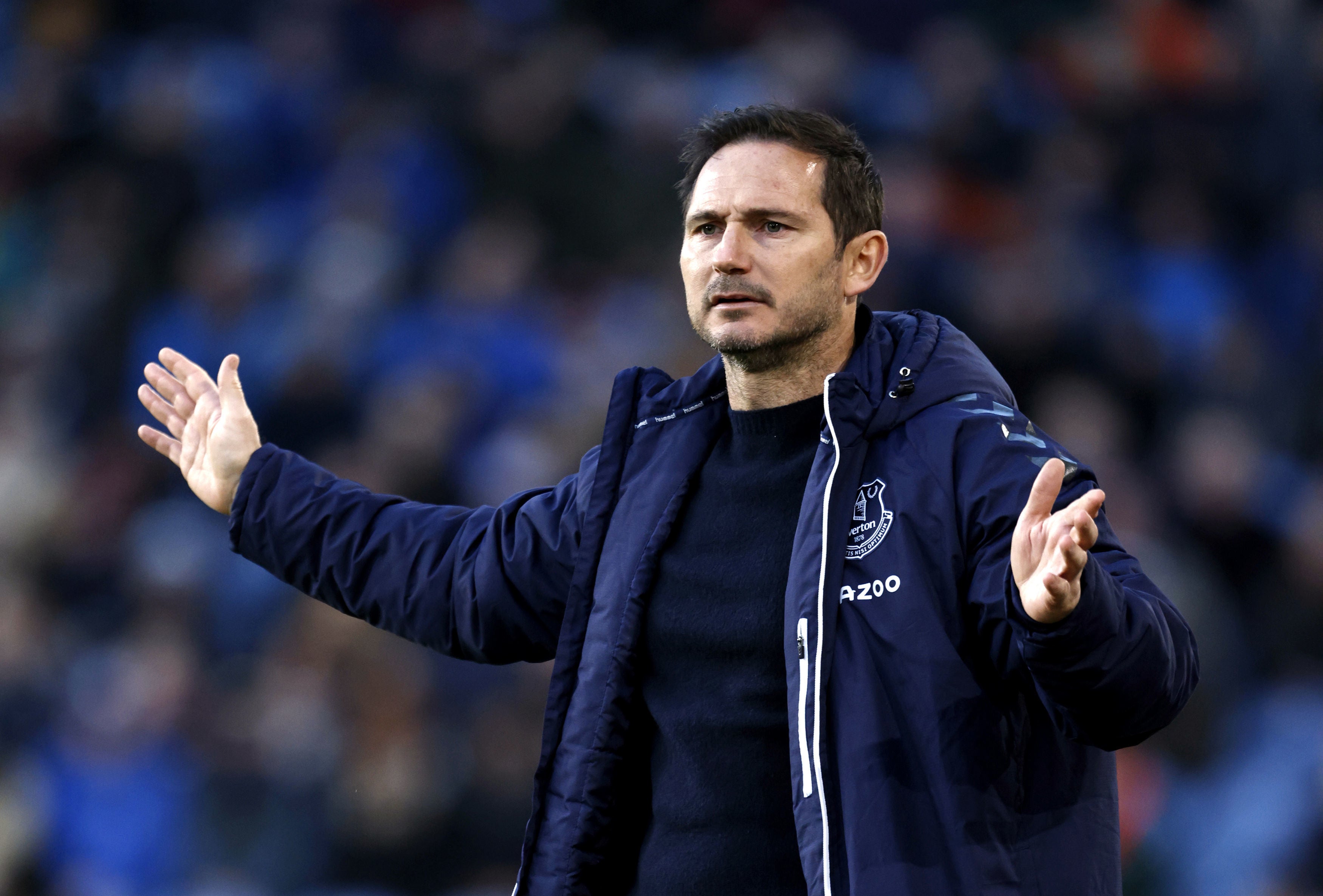 Everton manager Frank Lampard is up against it in the battle to avoid relegation