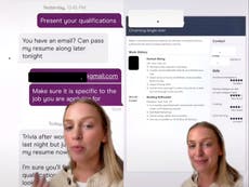 Woman applauds Hinge match’s dedication after he creates mock resume to convince her to say yes to date