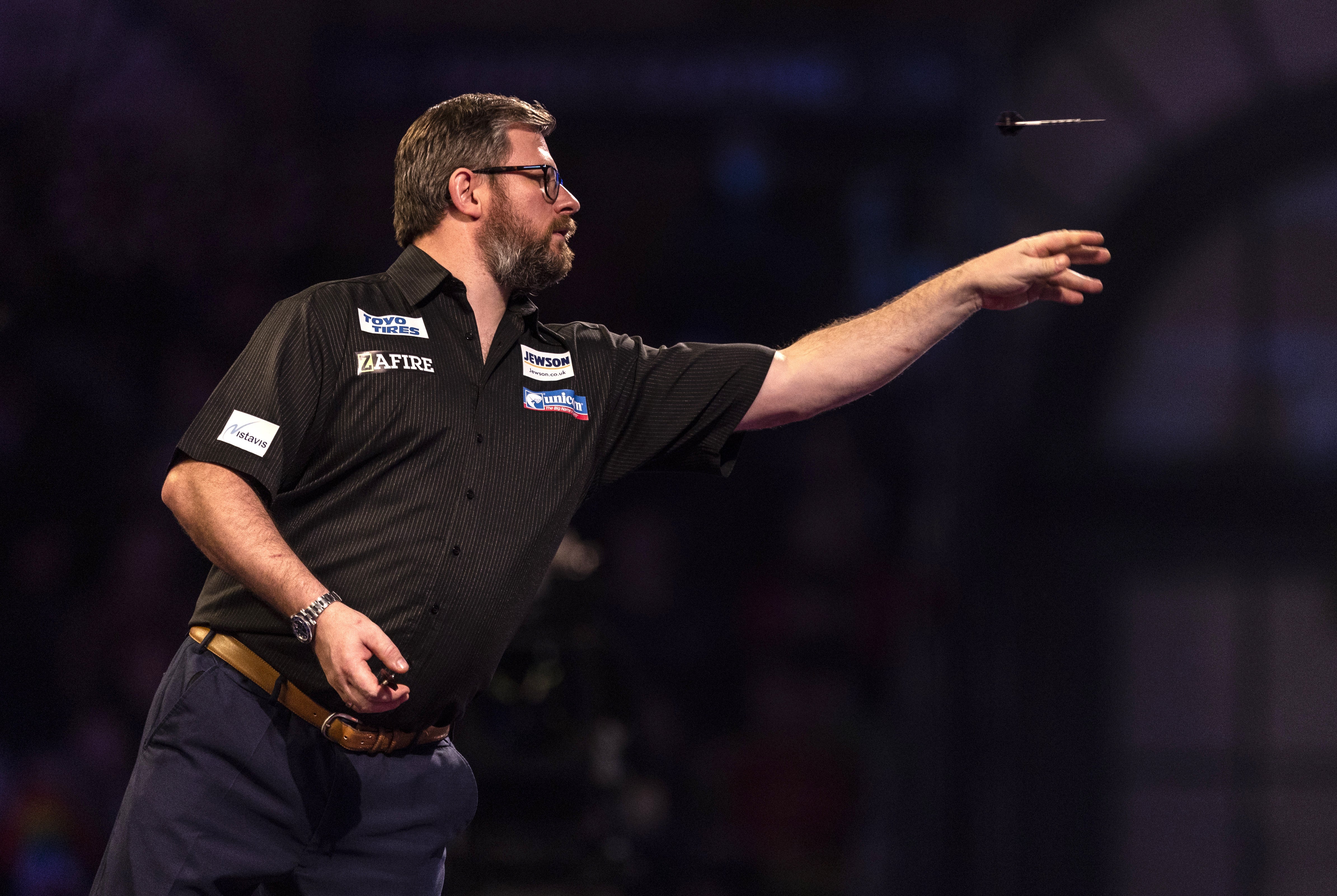 James Wade won the Premier League round in Dublin (Steven Paston/PA)