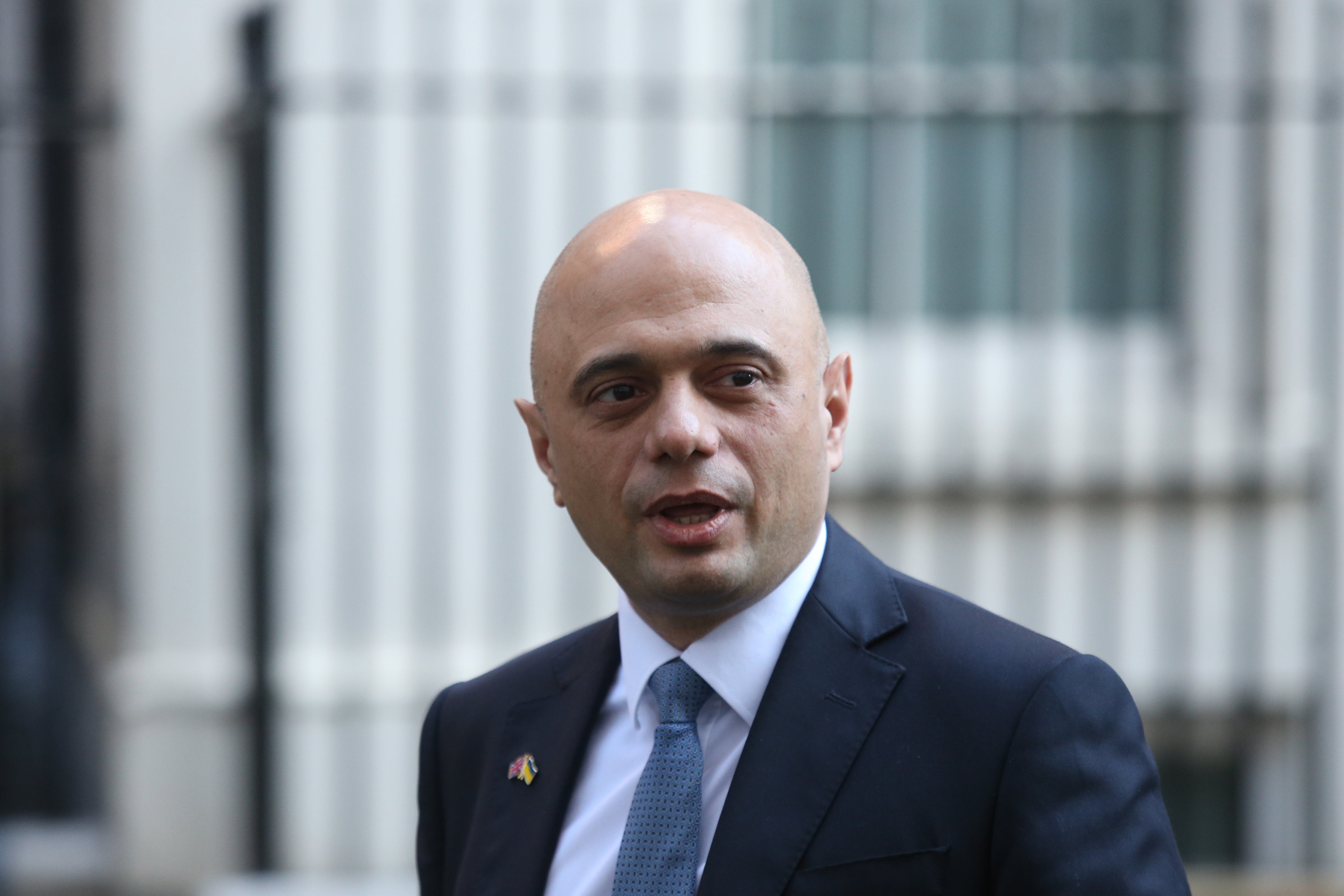 Health secretary Sajid Javid