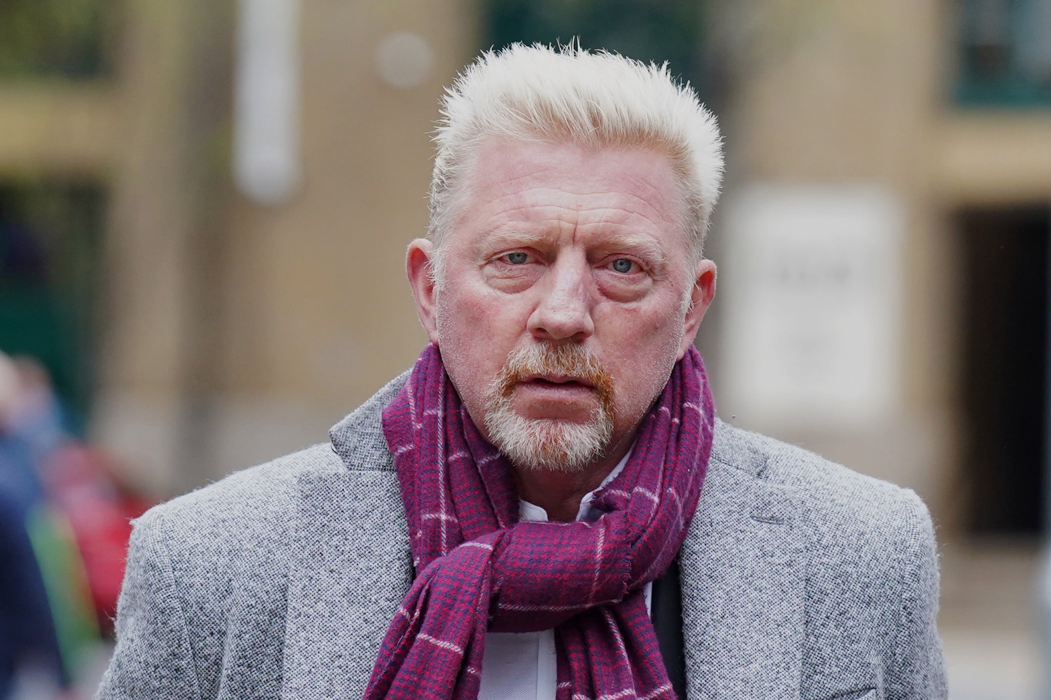 Boris Becker arrives at Southwark Crown Court (Stefan Rousseau/PA)