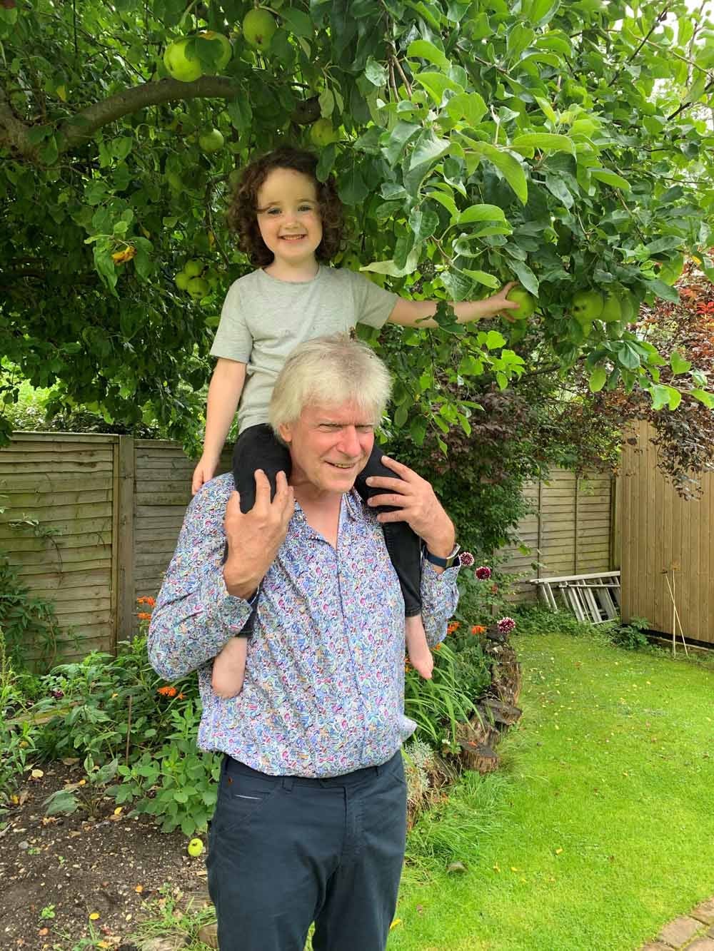 Richard, pictured here with his granddaughter Willow. (Collect/PA Real Life)