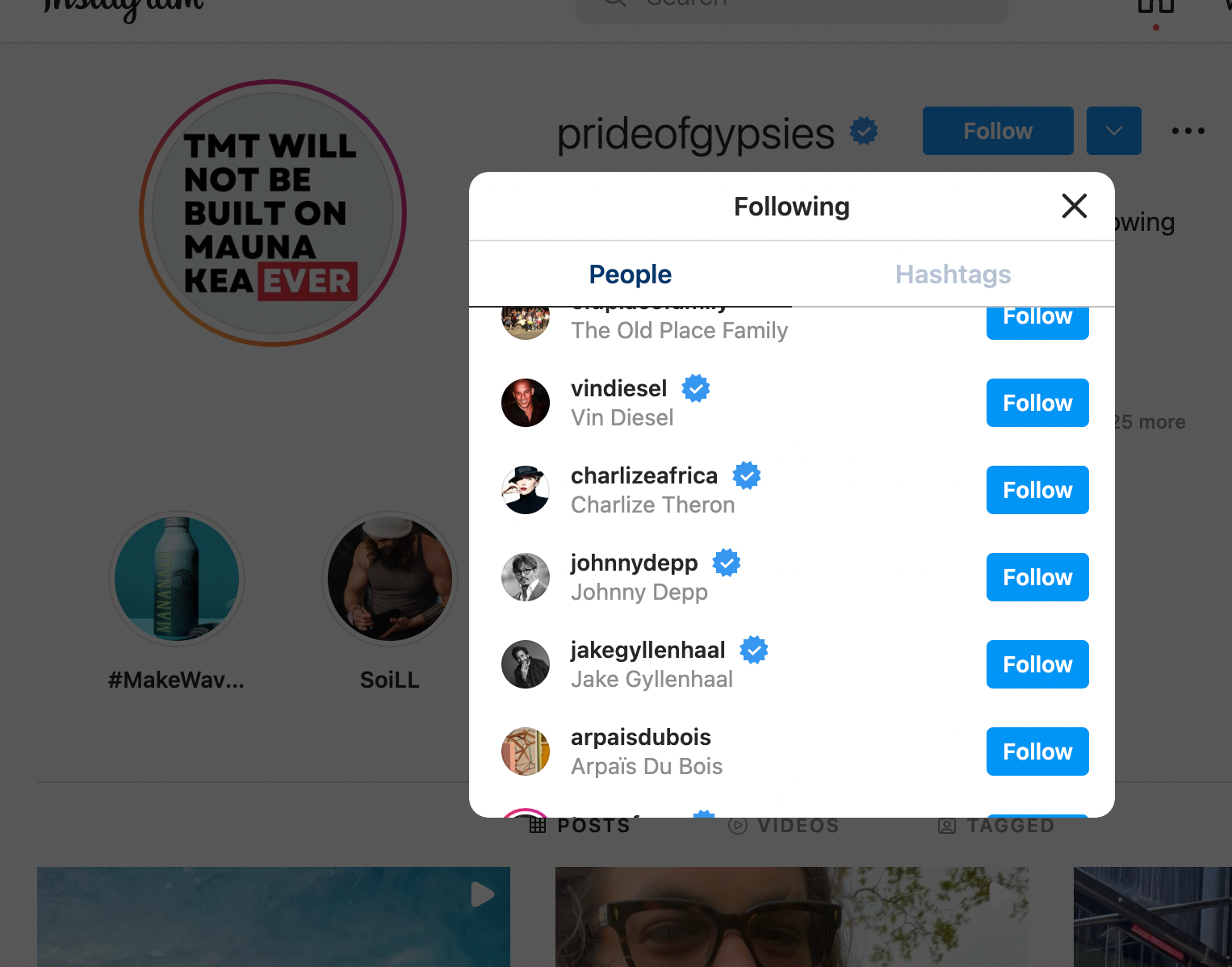 Jason Momoa follows Johnny Depp on Instagram