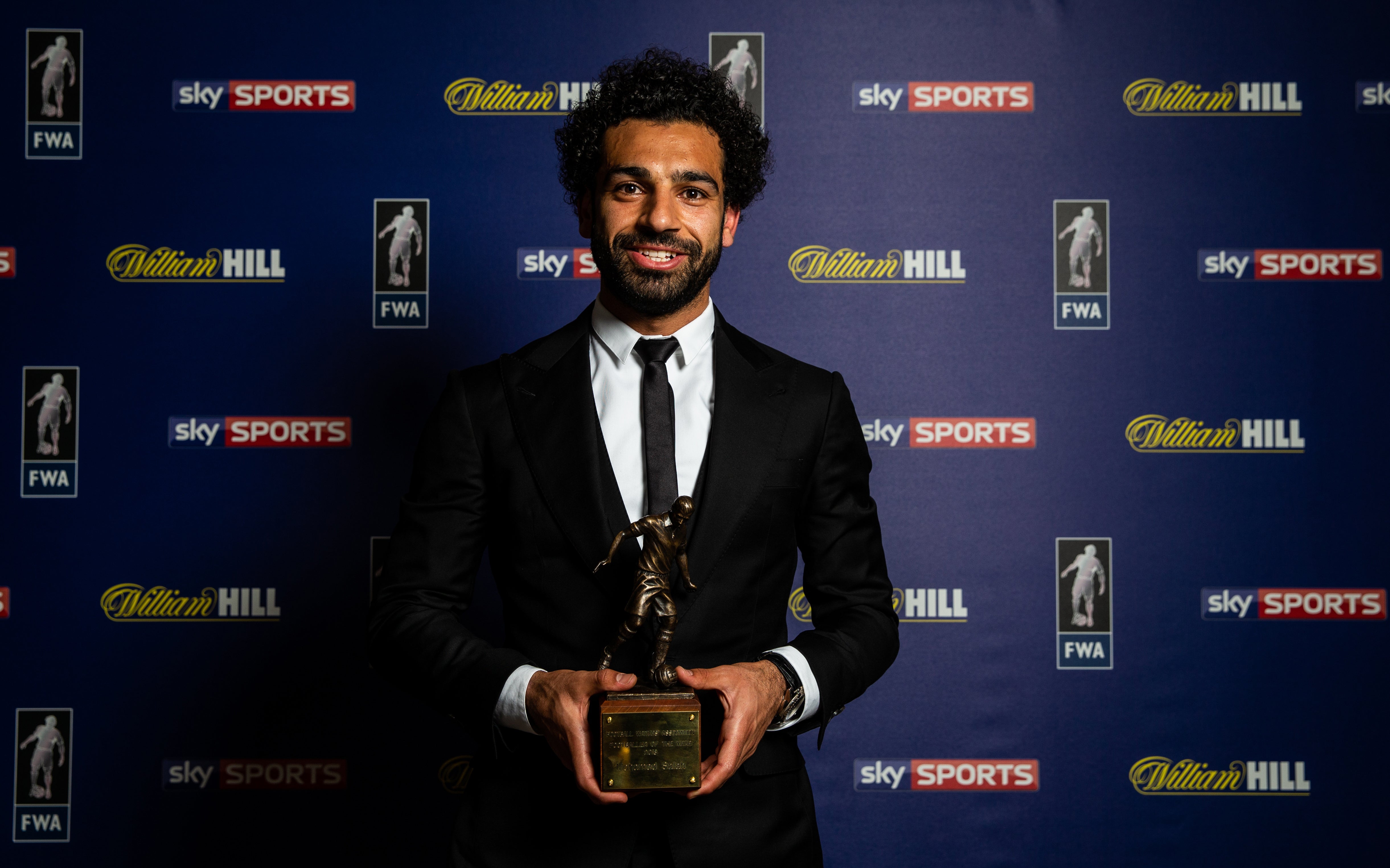 Mohamed Salah has won the FWA Footballer of the Year award for the second time (Steven Paston/PA)