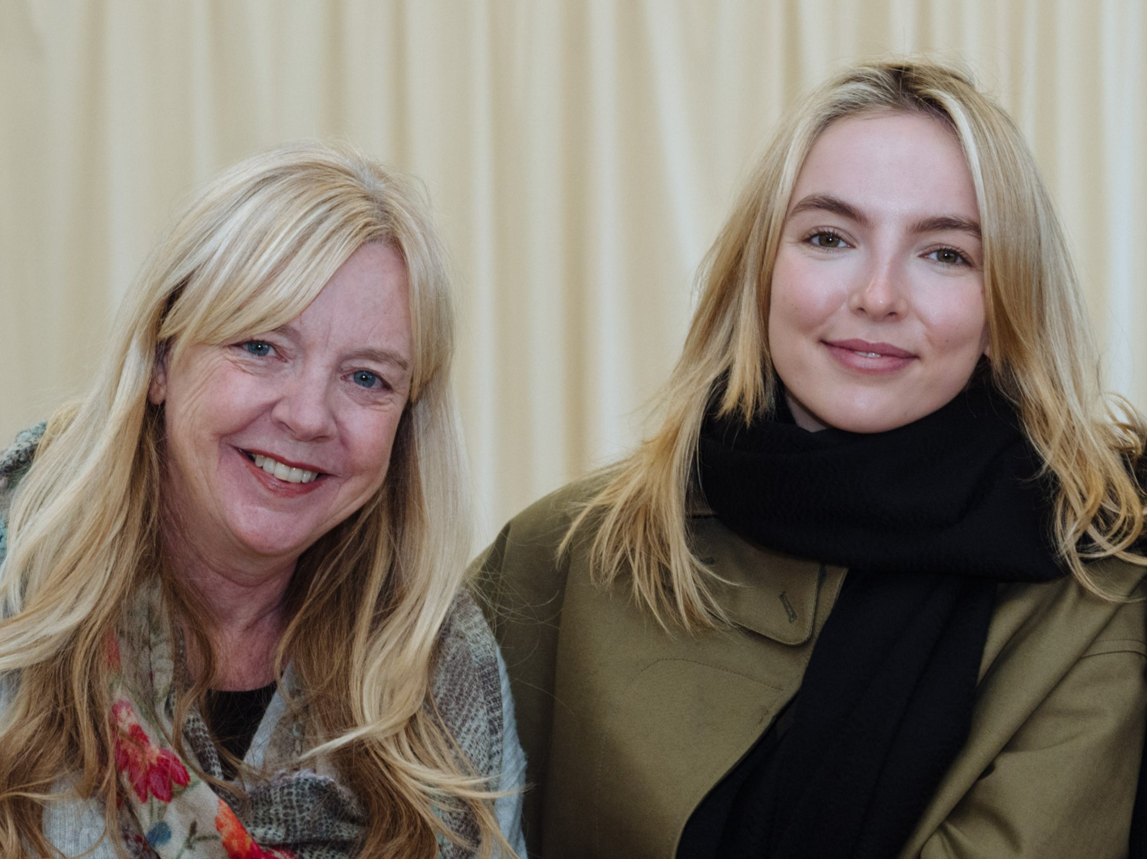 Suzie Miller with Prima Facie’s star Jodie Comer