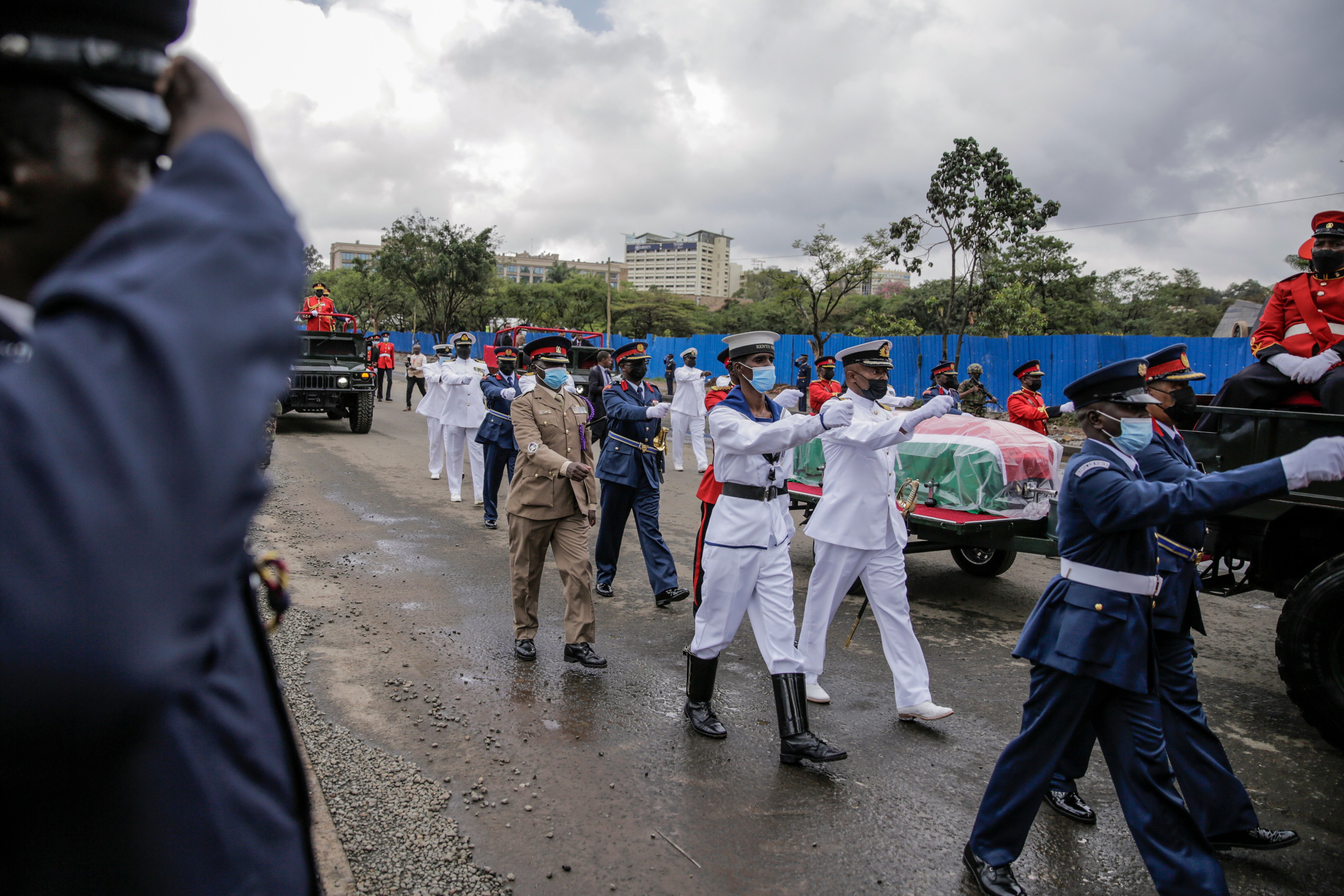 Kenya Former President's Funeral