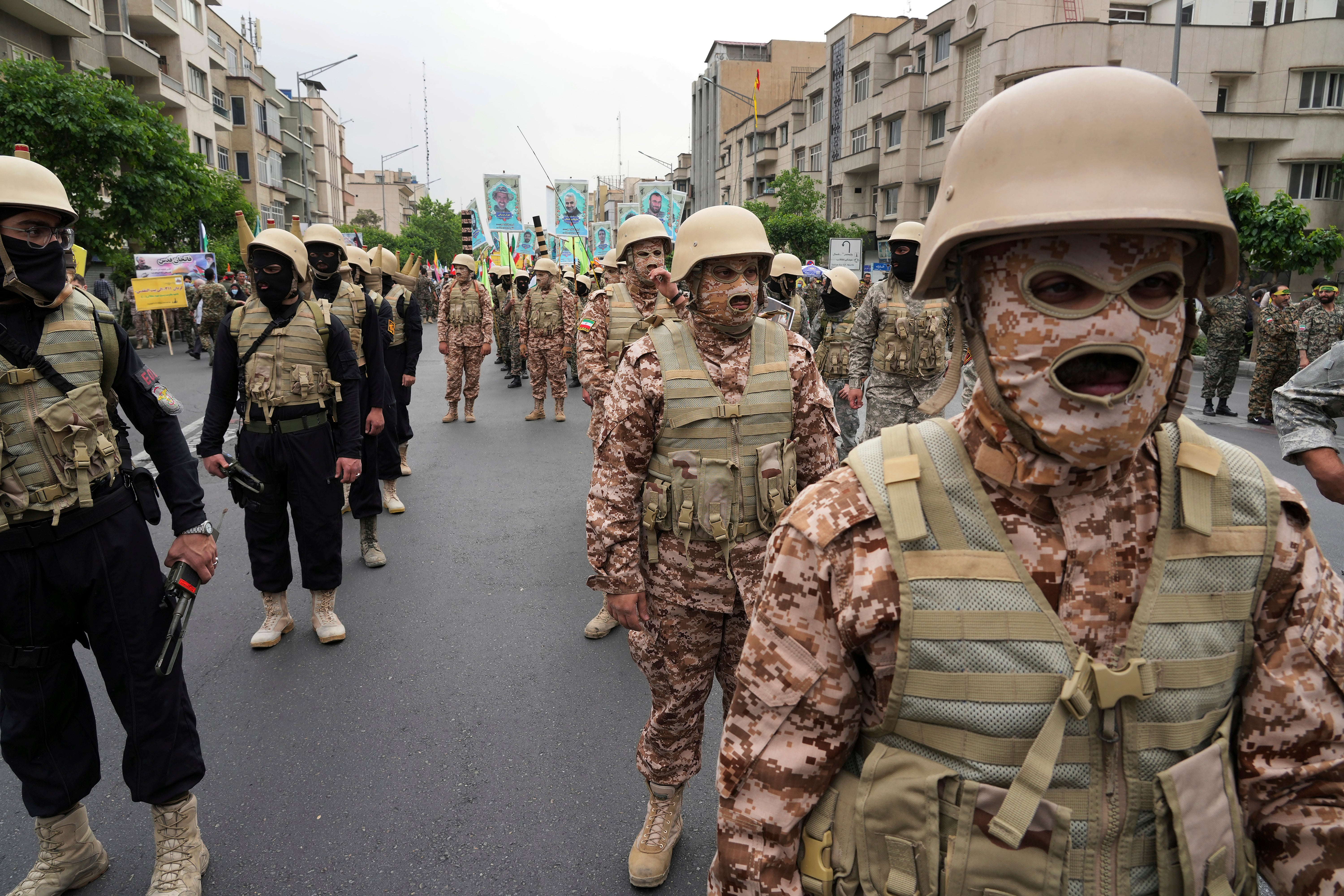 The Basij volunteers have been deployed in major cities during protests