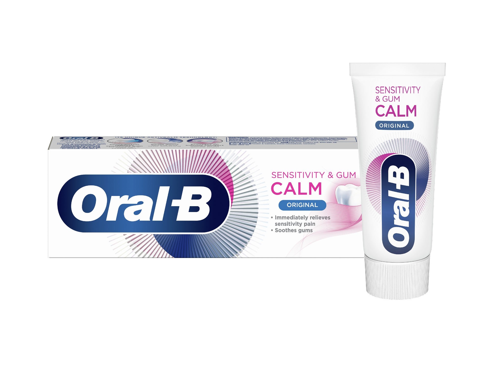 Oral-B sensitivity & gum calm original toothpaste indybest