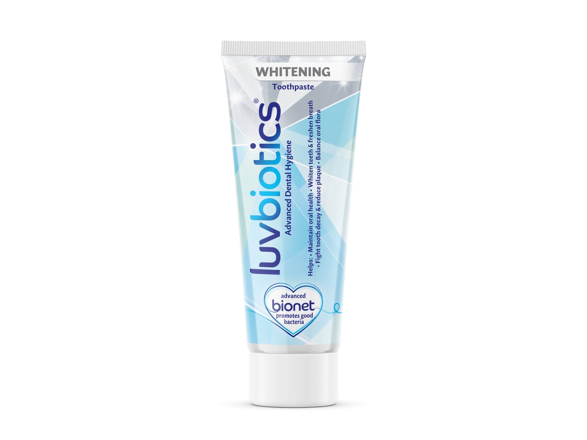 Luvbiotics whitening toothpaste with probiotics & xylitol indybest