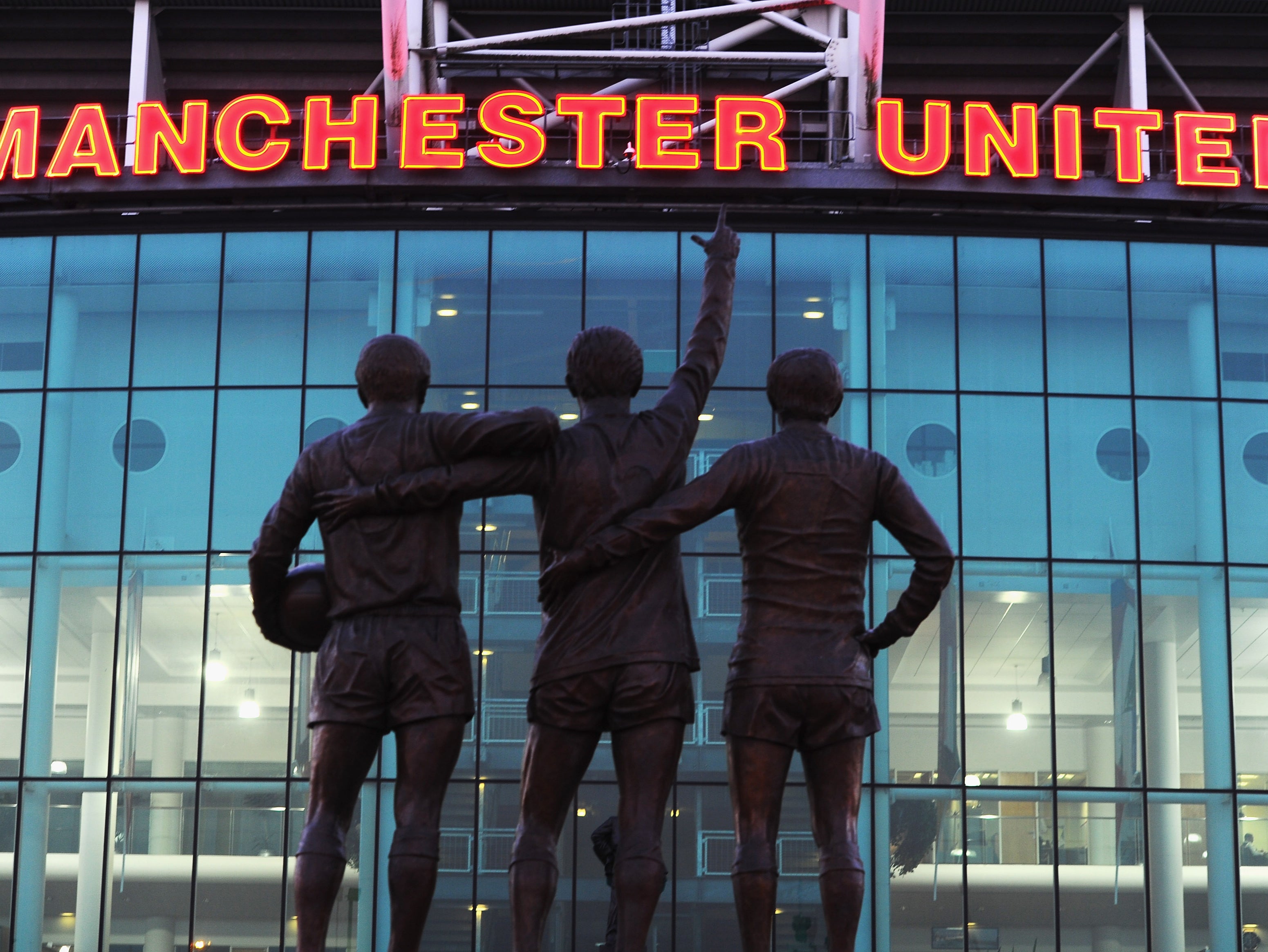 Manchester United’s home ground Old Trafford