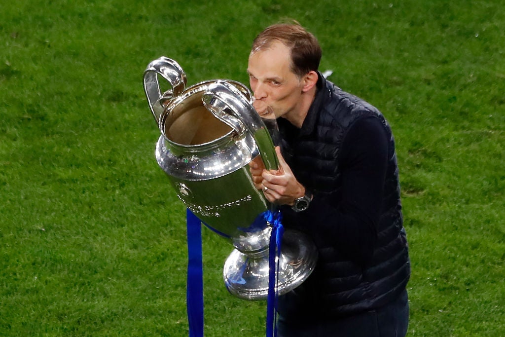 Tuchel lifted the Champions League just months after replacing Lampard