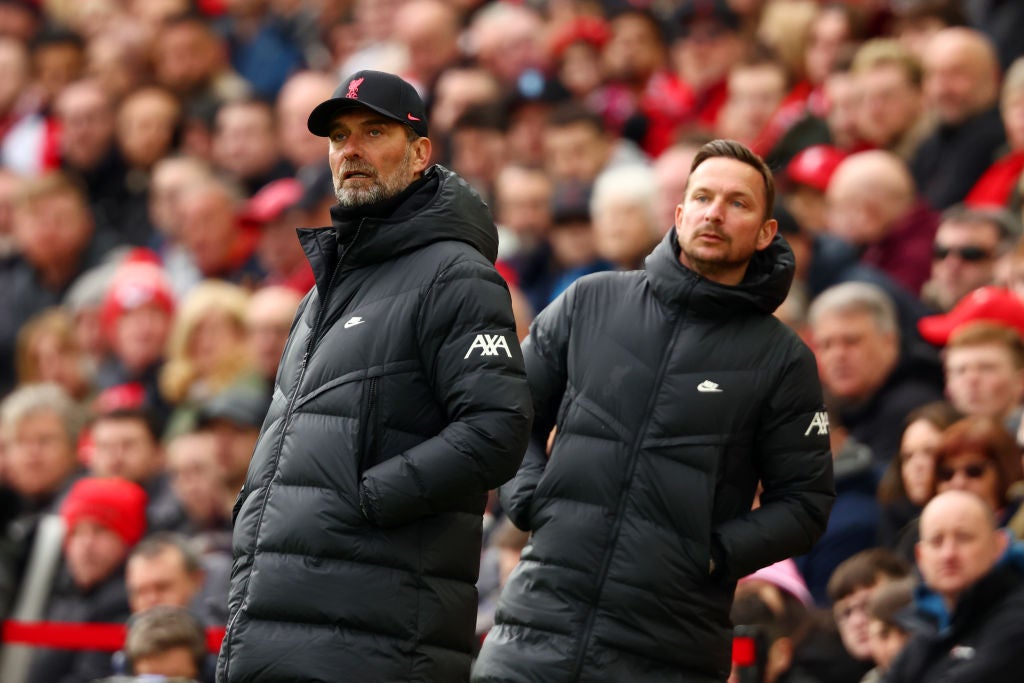 Pep Lijnders managed Liverpool in Jurgen Klopp’s absence earlier this season