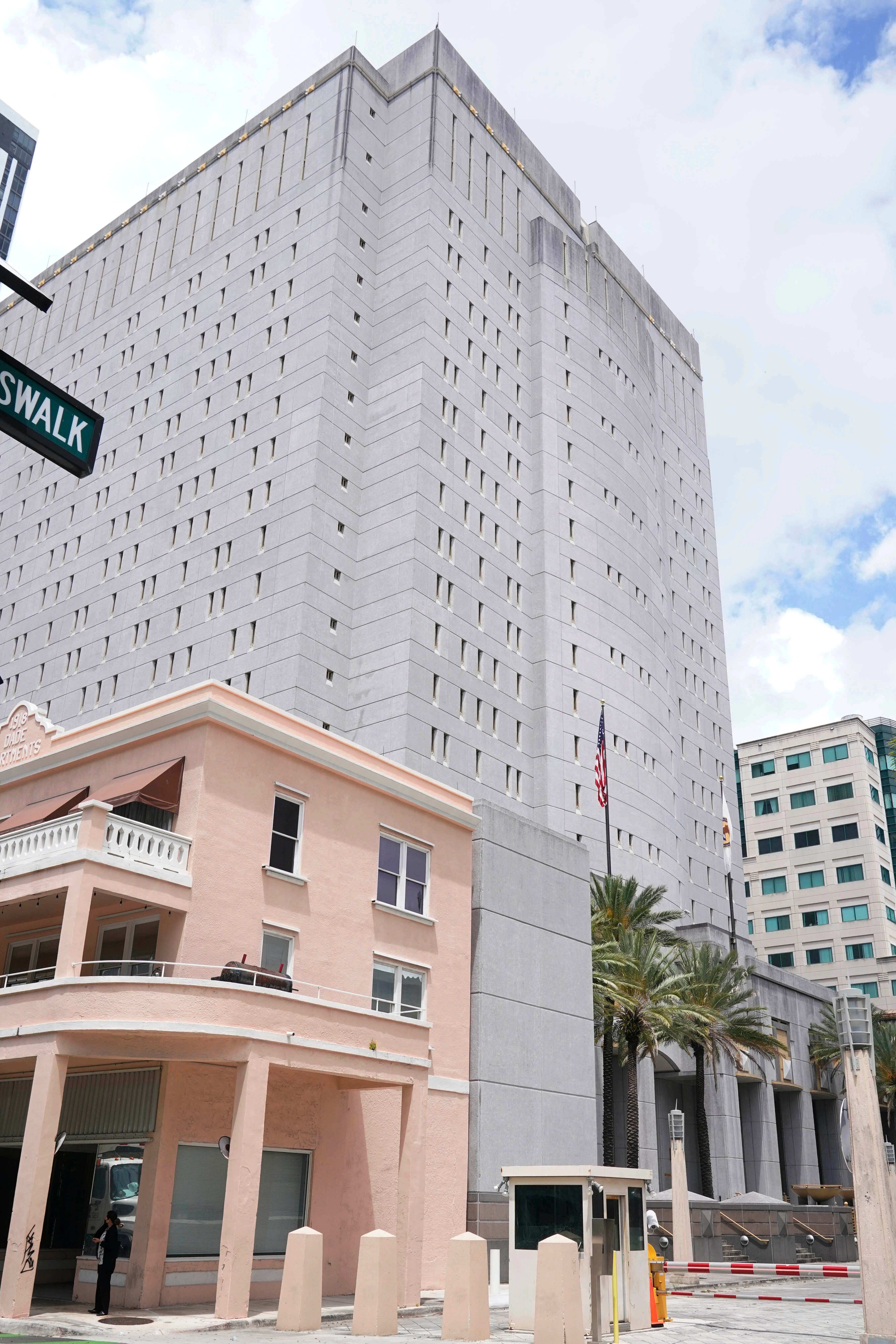 A detention center in Miami, where Andrew Fahie and Oleanvine Maynard have been held