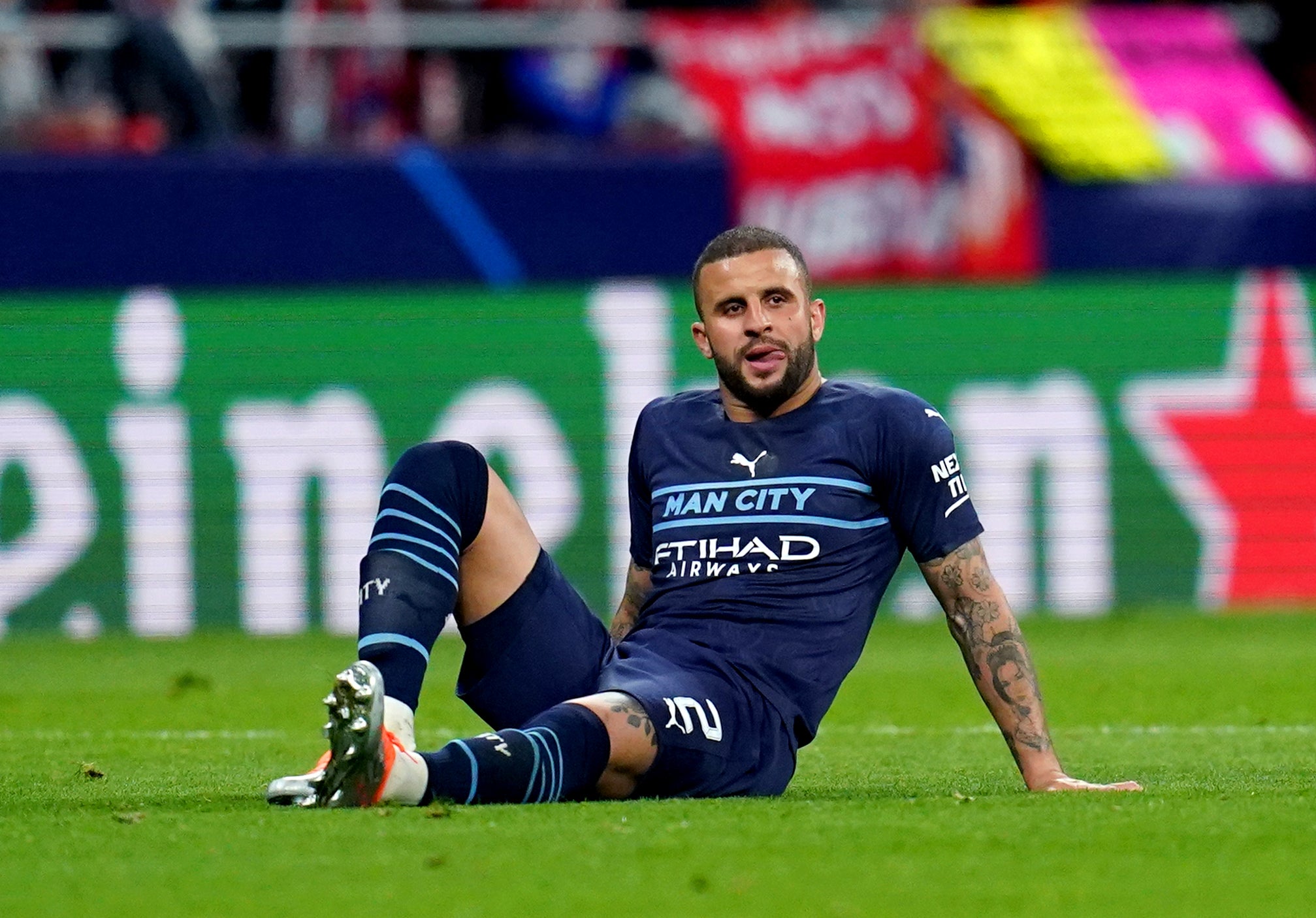 Kyle Walker has missed City’s last four games (Nick Potts/PA)