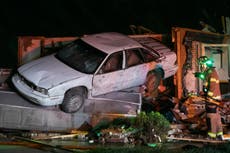 Suspected tornado rips through Kansas, causes severe damage