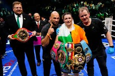 Katie Taylor savours ‘special moment’ after beating Amanda Serrano in New York 