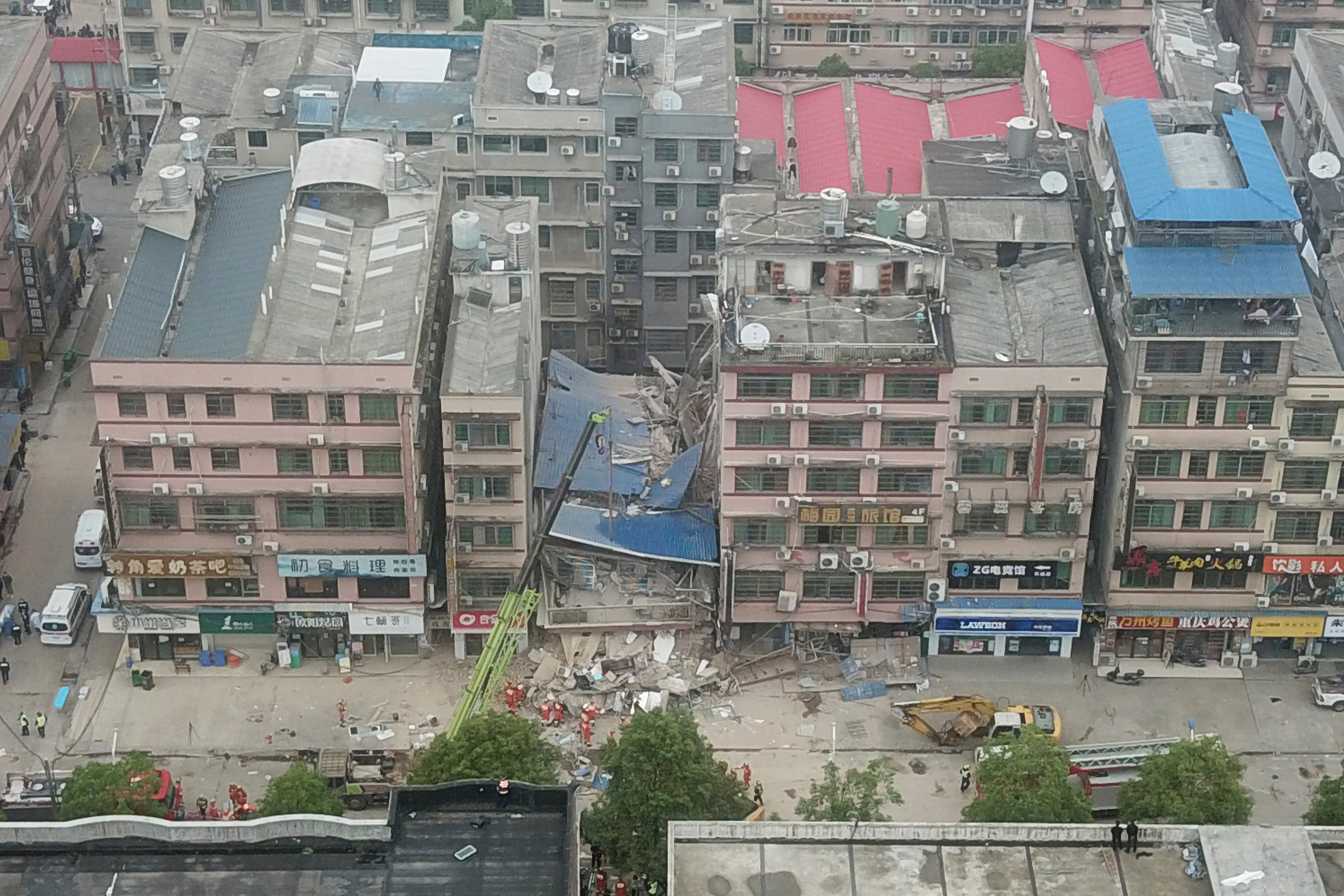 China Building Collapse