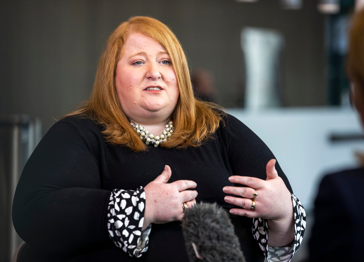 Alliance Party leader Naomi Long has said the lives of people in Northern Ireland are being made harder by not having a functioning powersharing Executive at Stormont (Liam McBurney/PA)