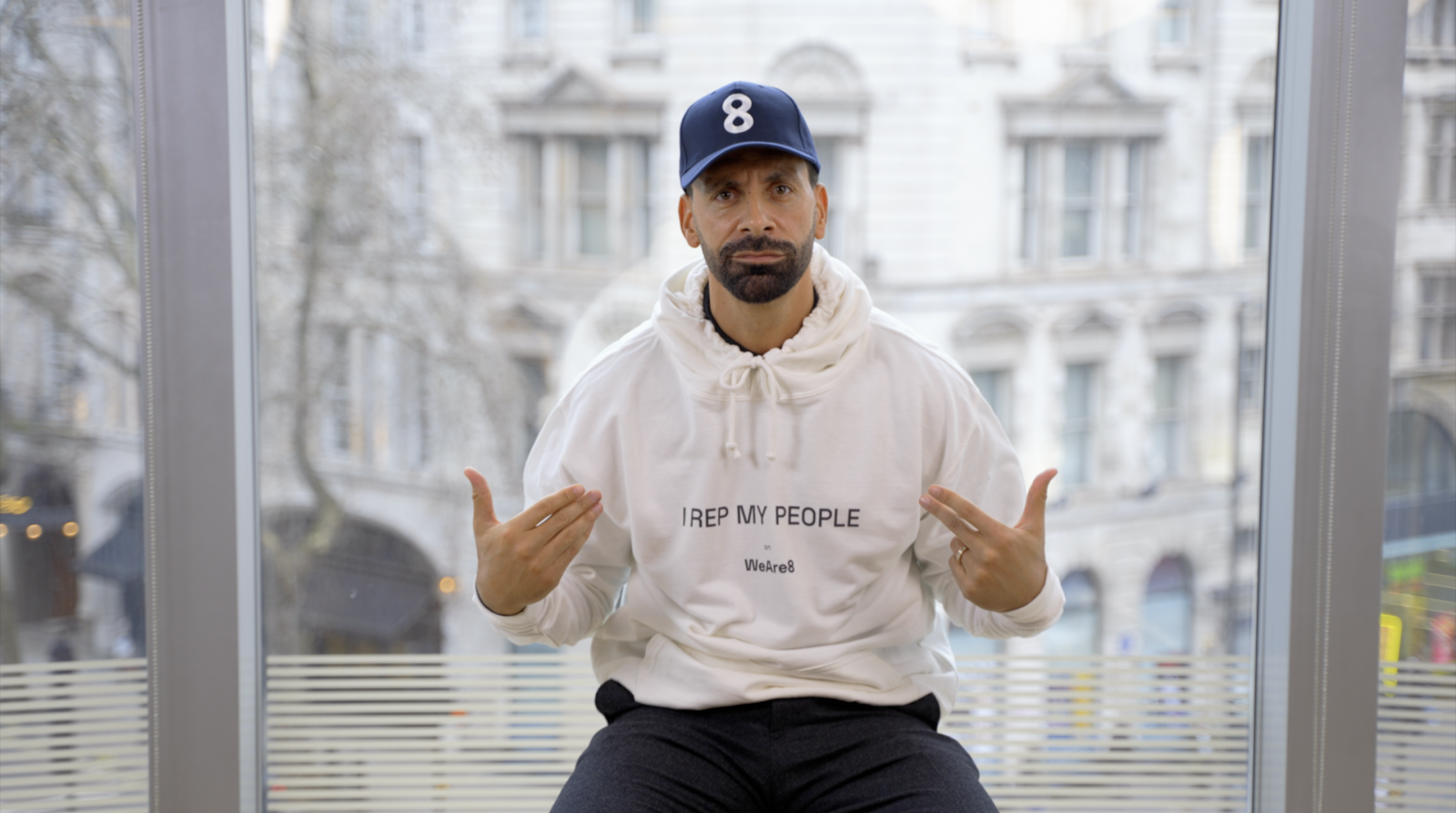 Rio Ferdinand is involved with new social media platform WeAre8