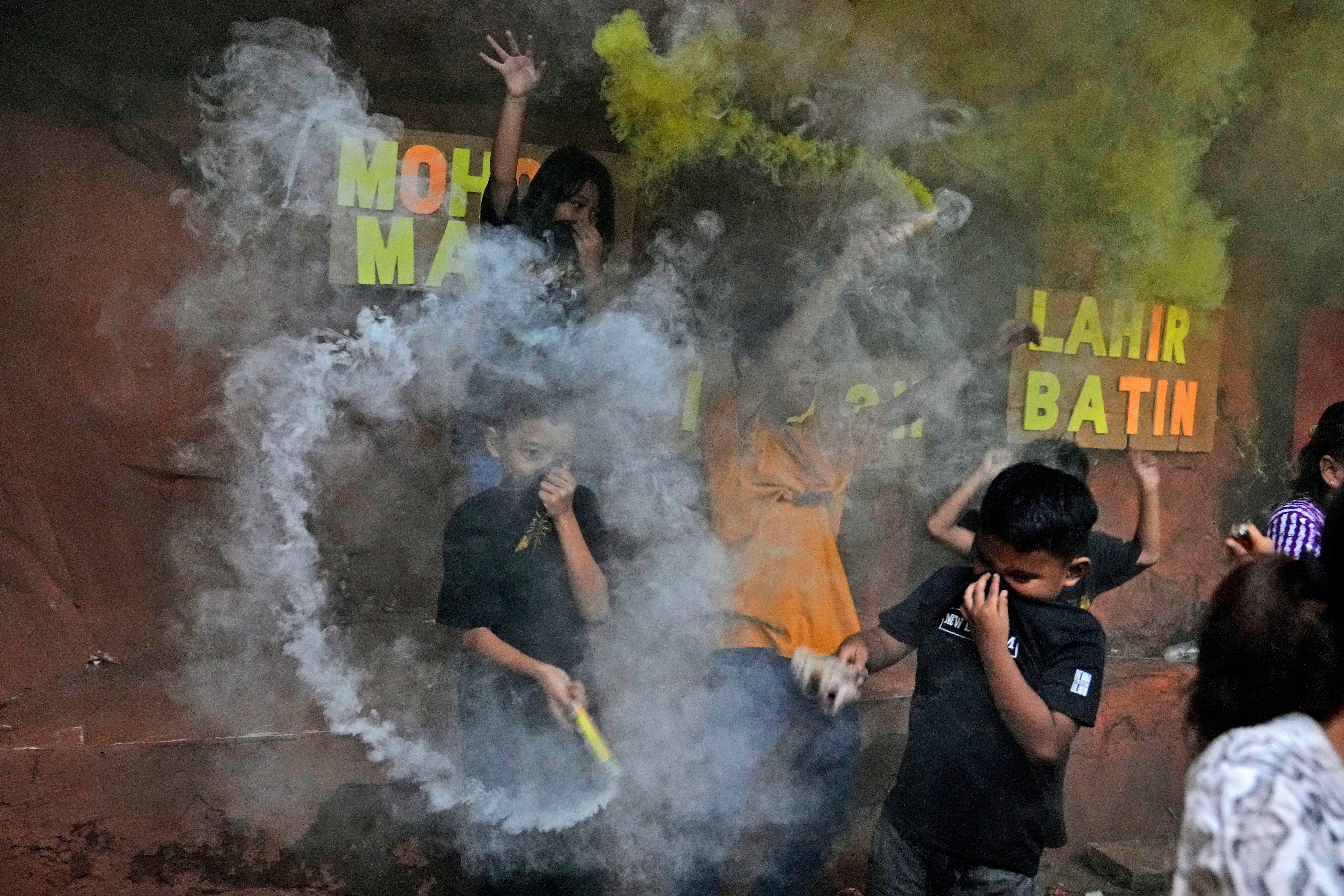 APTOPIX Indonesia Eid al Fitr