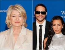 Martha Stewart reacts to ‘unlikely pairing’ Kim Kardashian and Pete Davidson: ‘They’re cute together’ 