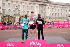 Mo Farah non-committal about future after comeback ends in shock defeat at Vitality London 10,000