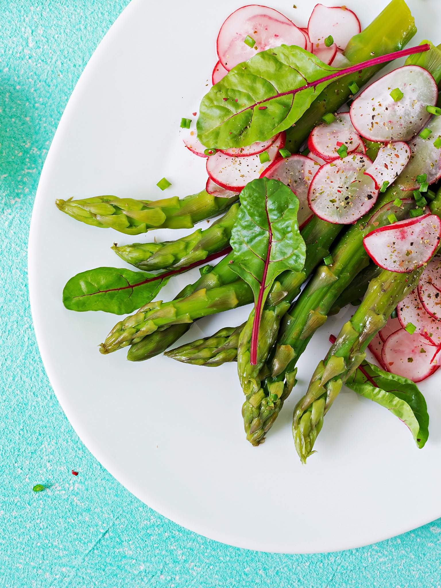 An easy salad to put together, this is a festive dish