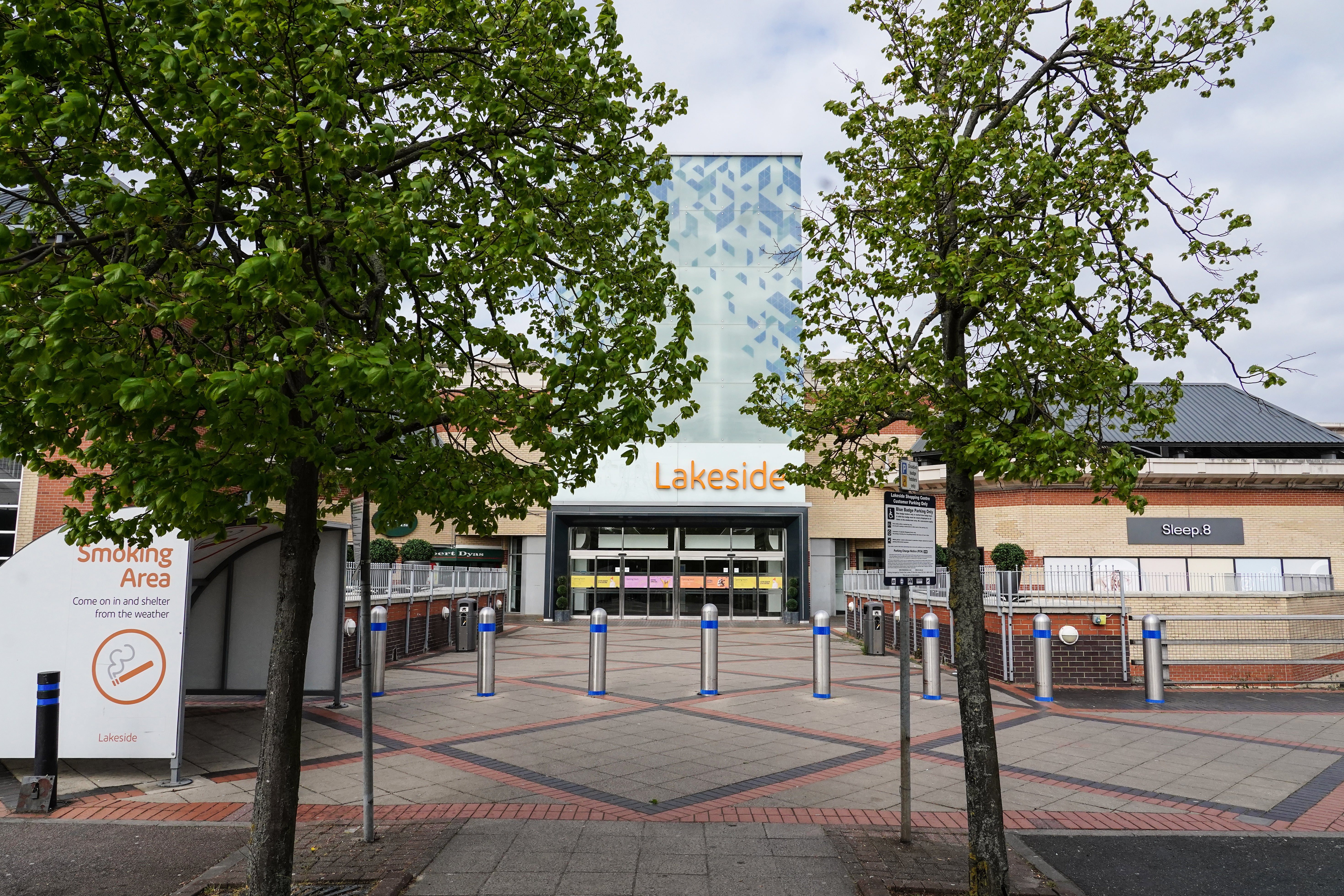 A man was pronounced dead at Lakeside shopping centre in Thurrock, Essex (Ian West/PA)