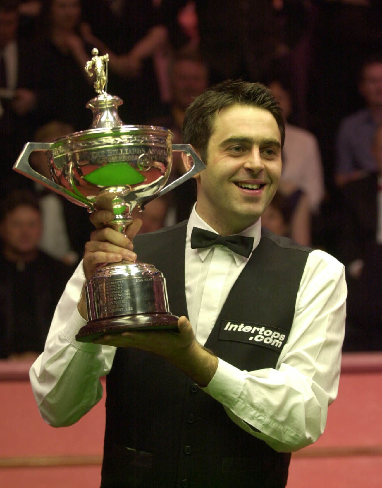 Ronnie O’Sullivan clinched his first world title in 2001 (Rui Vieira/PA)