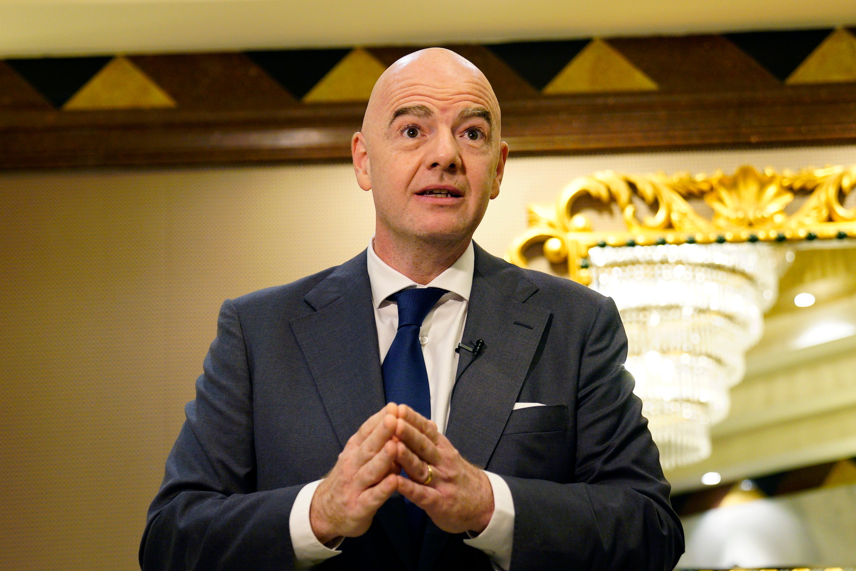 FIFA Infantino Qatar Soccer