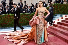 Met Gala 2022 - live: Red carpet kicks off with ‘Gilded Glamour’ theme for 2022