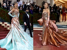 Ryan Reynolds has adorable reaction to Blake Lively as she unveils second outfit of 2022 Met Gala