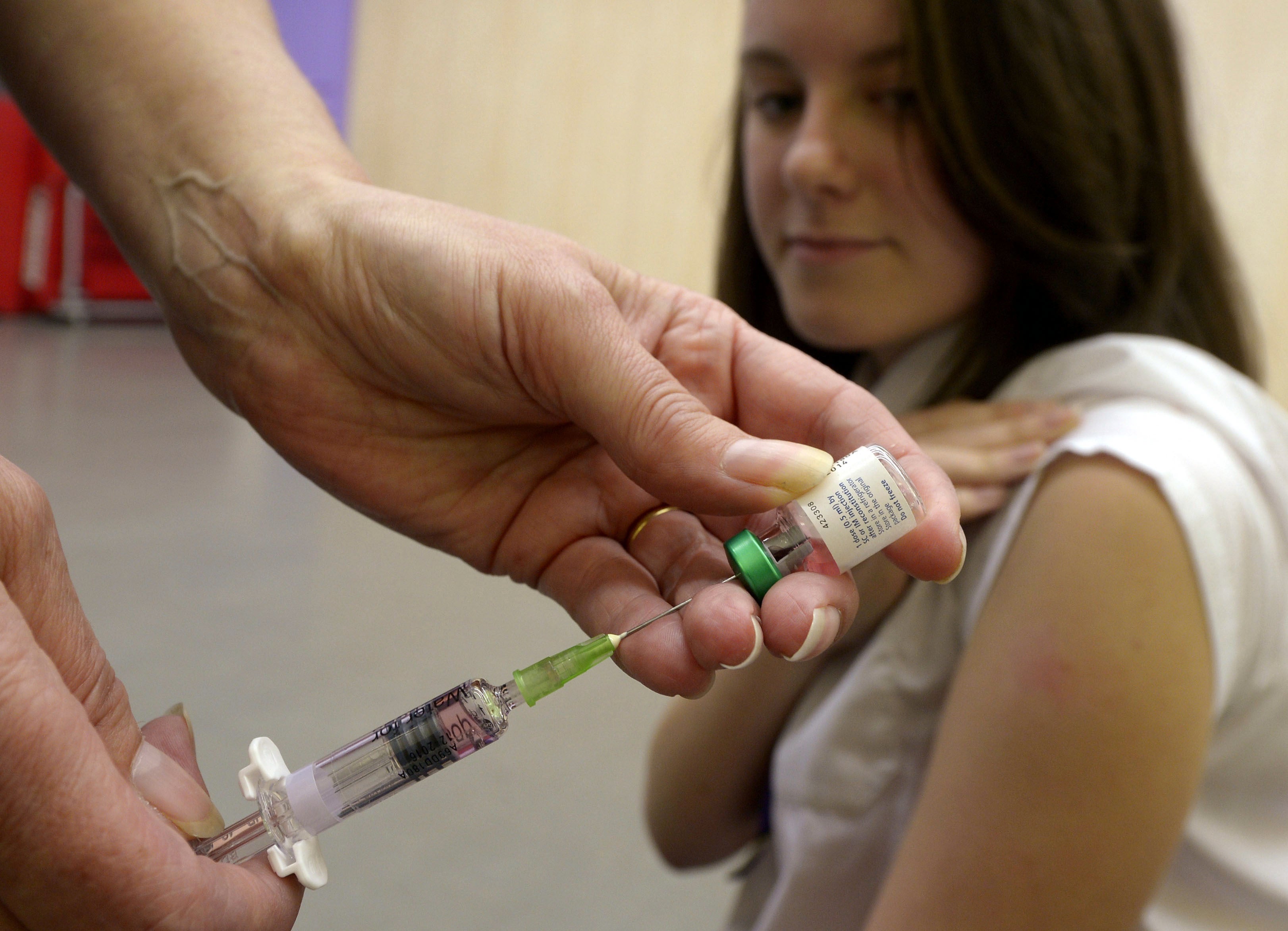 Parents are being urged to get their children vaccinated against measles (PA)