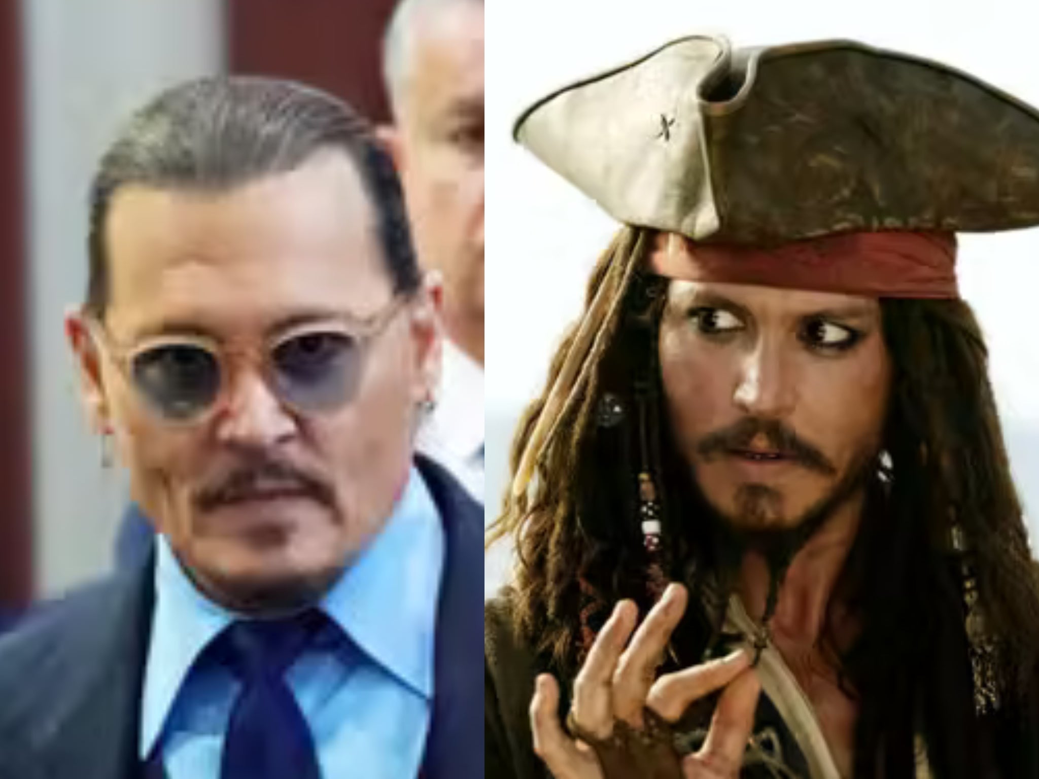 Depp as Jack Sparrow