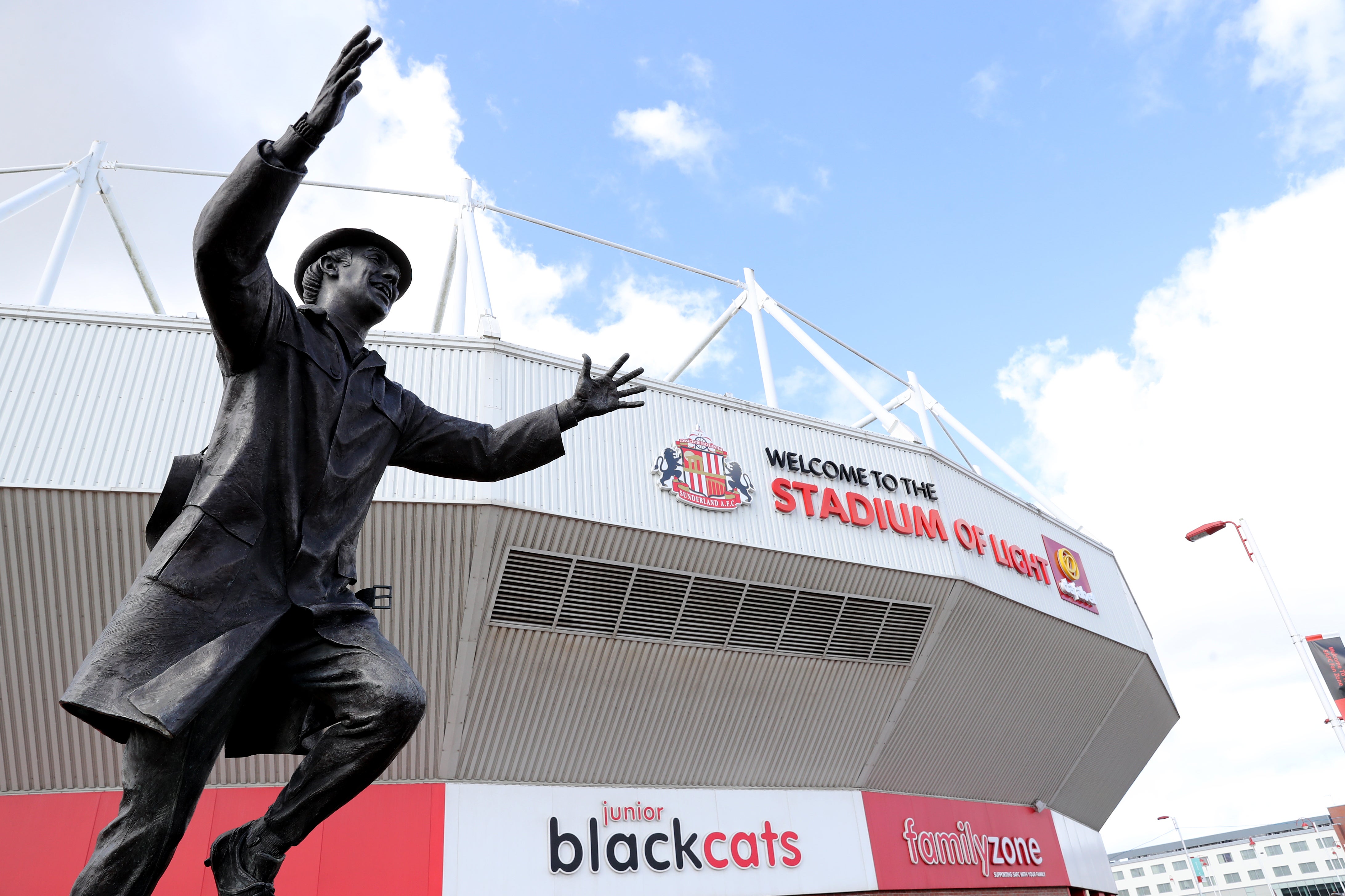 The Bob Stokoe statue (Owen Humphreys/PA)