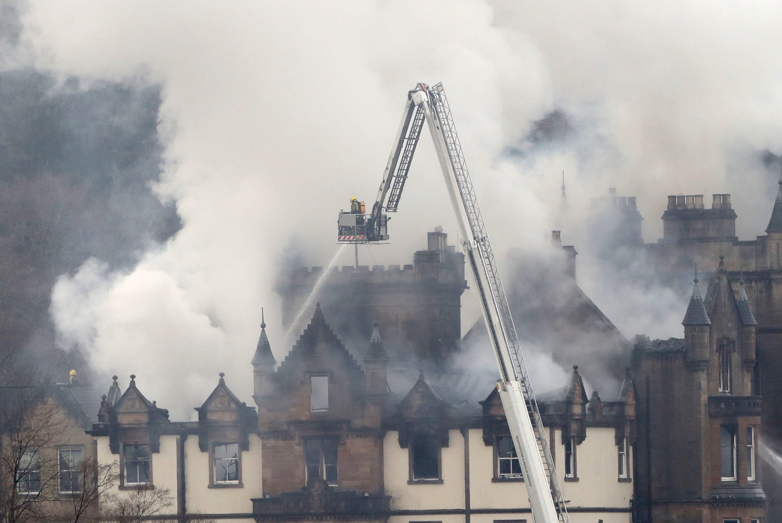 The blaze at Cameron House Hotel happened in December 2017 (Andrew Milligan/PA)