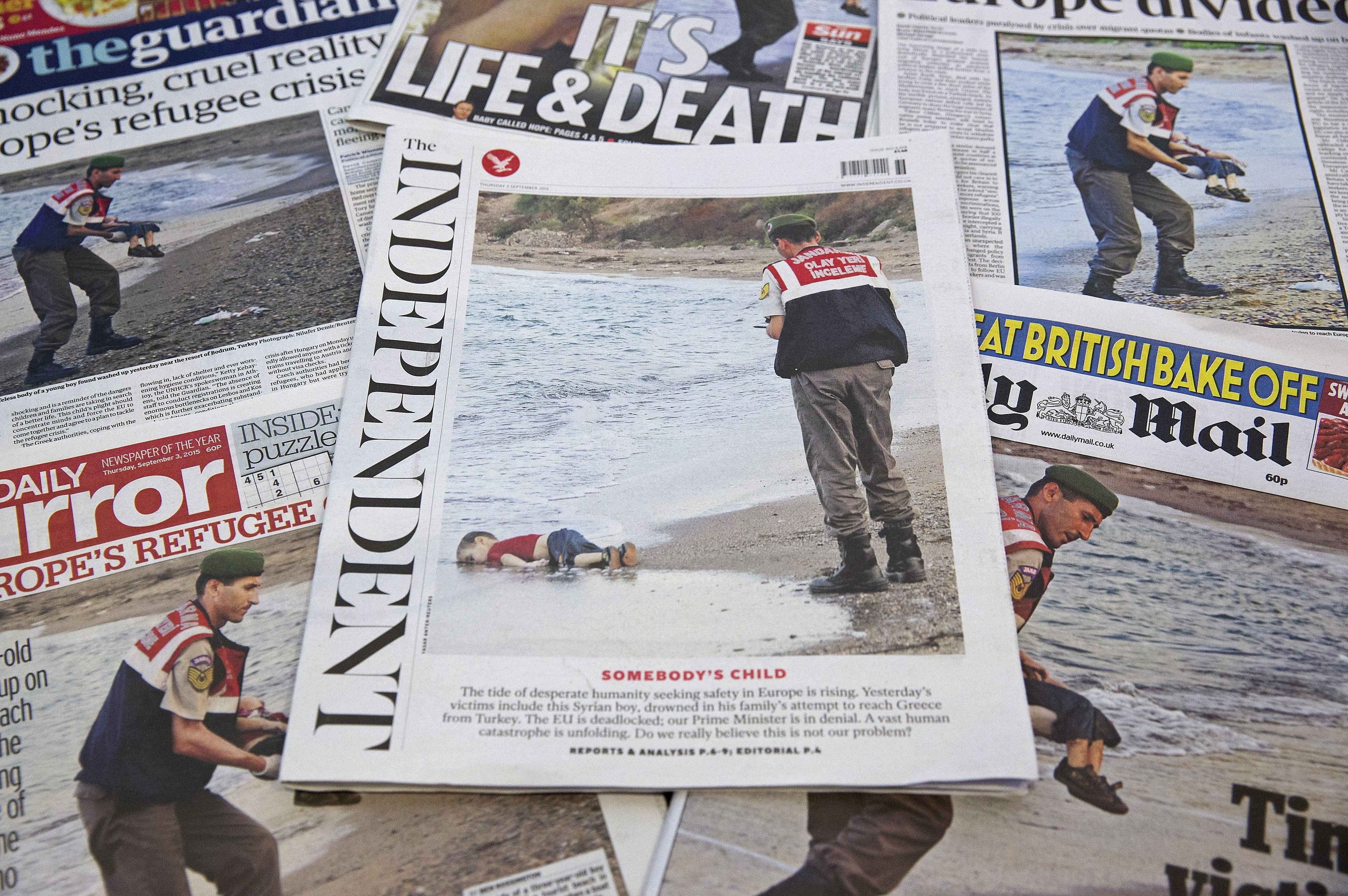 The death of Alun Kurdi shocked readers