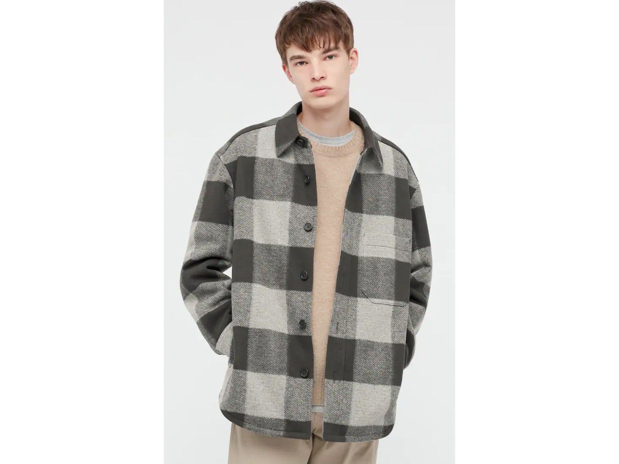 Uniqlo overshirt jacket indybest