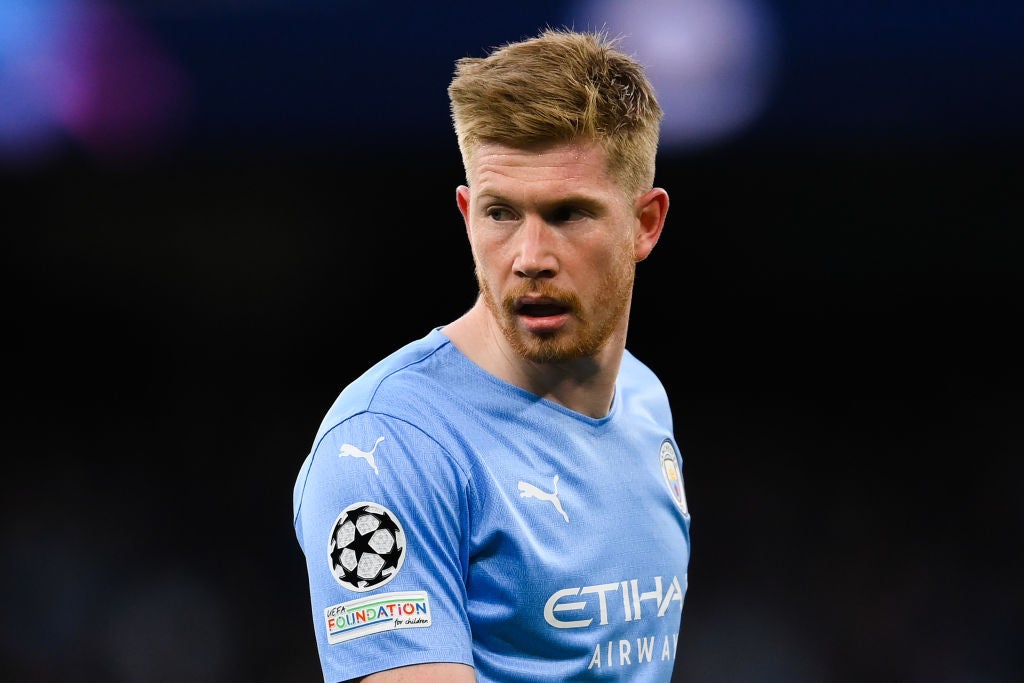 Kevin De Bruyne and Manchester City will take a 4-3 lead into the second leg