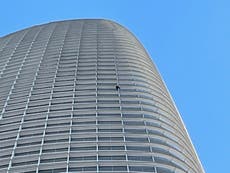 Man arrested after free climbing 61-storey San Francisco skyscraper