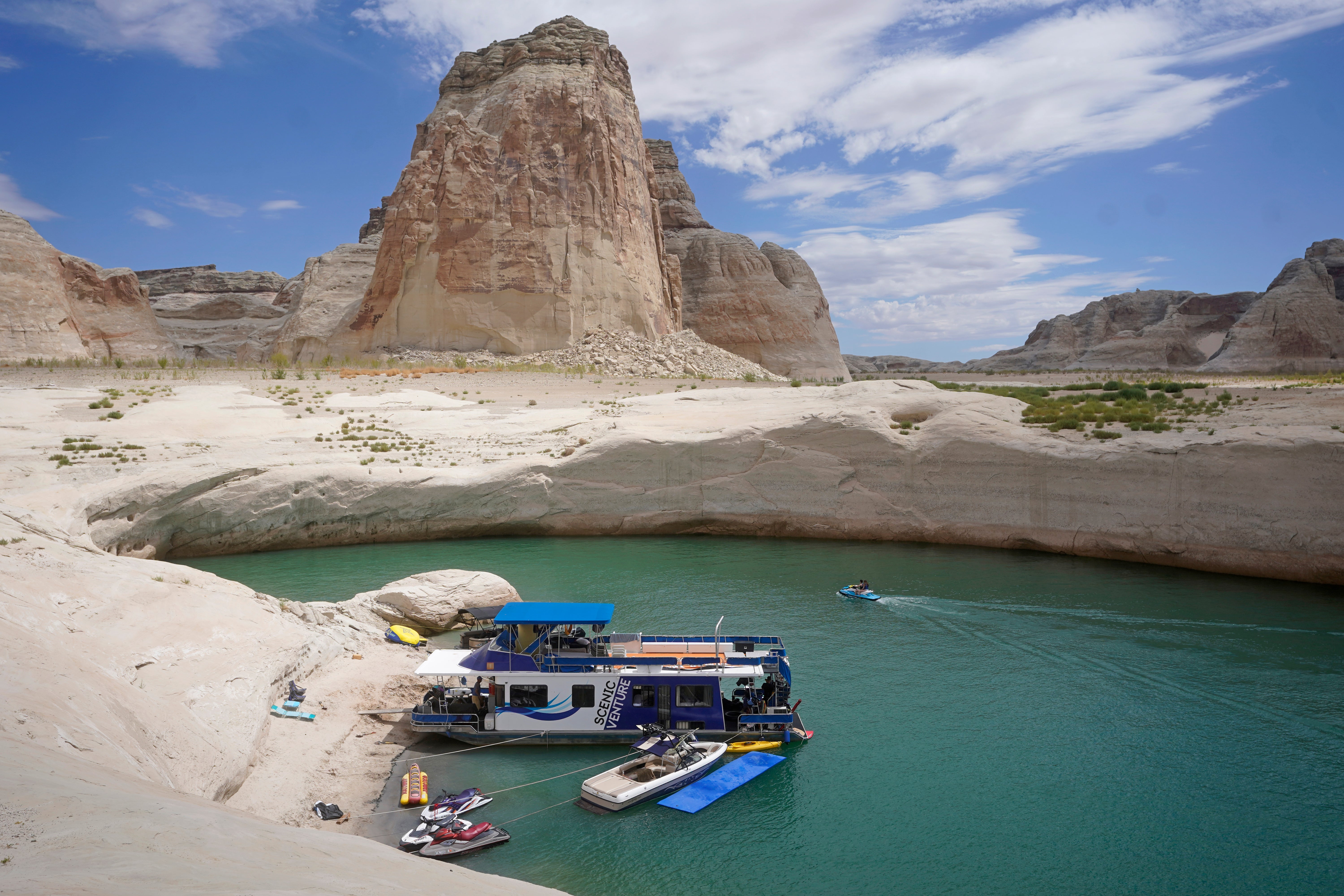 Boats on the Colorado River, Arizona