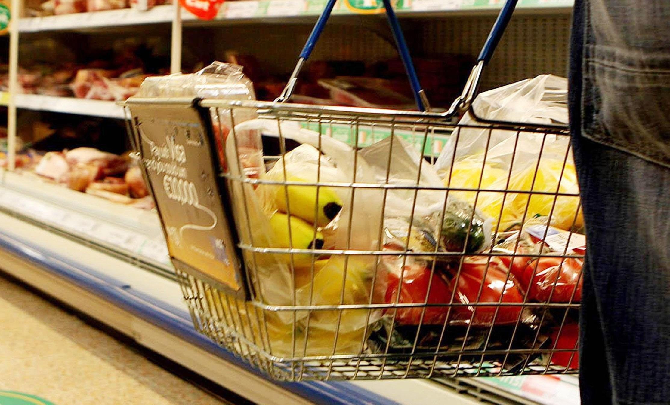 Official figures show food prices jumped 5.9 per cent in the 12 months to March