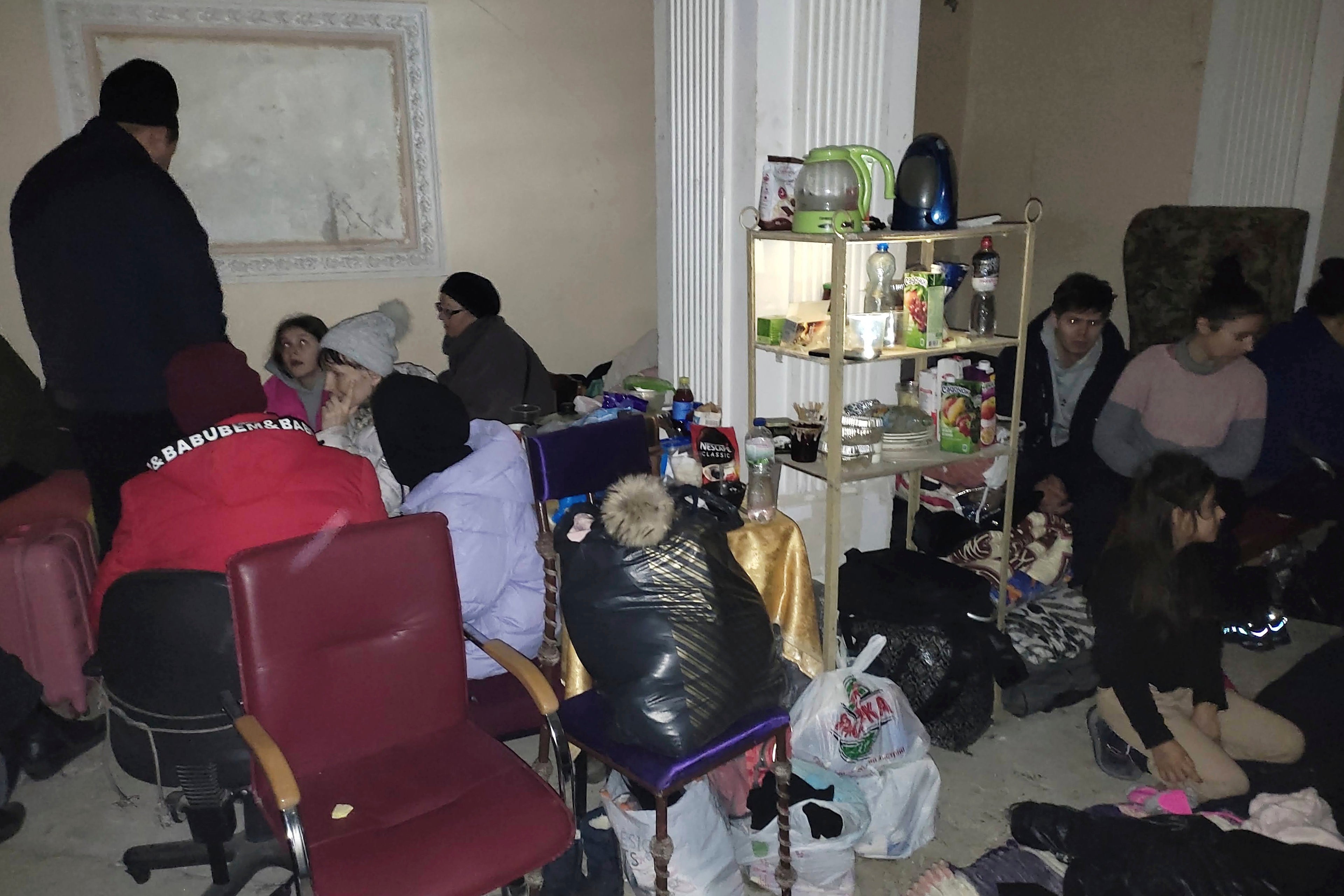 Ukraine Mariupol Theater Airstrike